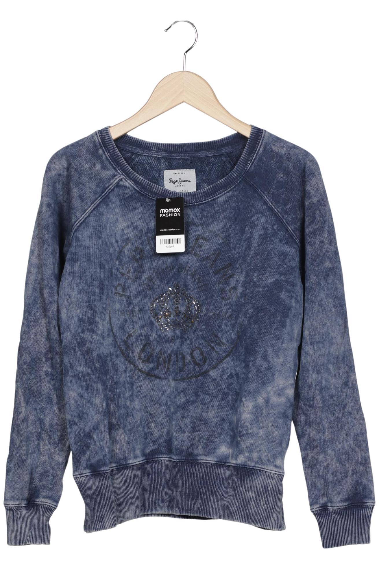 

Pepe Jeans Damen Sweatshirt, blau, Gr. 38