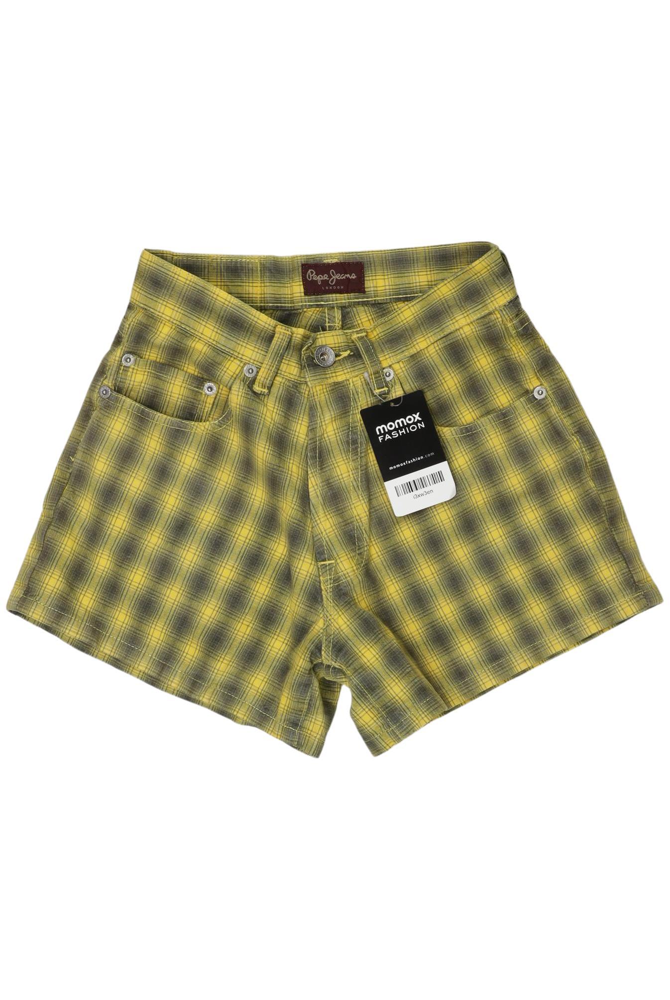 

Pepe Jeans Damen Shorts, gelb, Gr. 24
