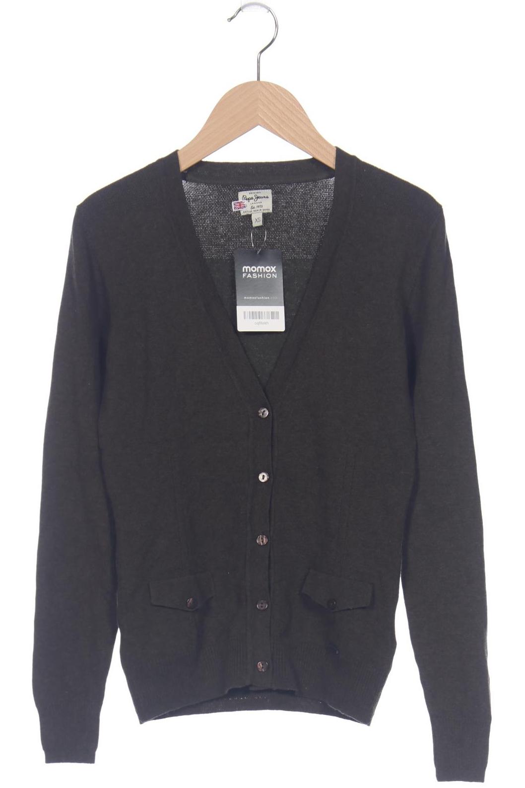 

Pepe Jeans Damen Strickjacke, grün, Gr. 34