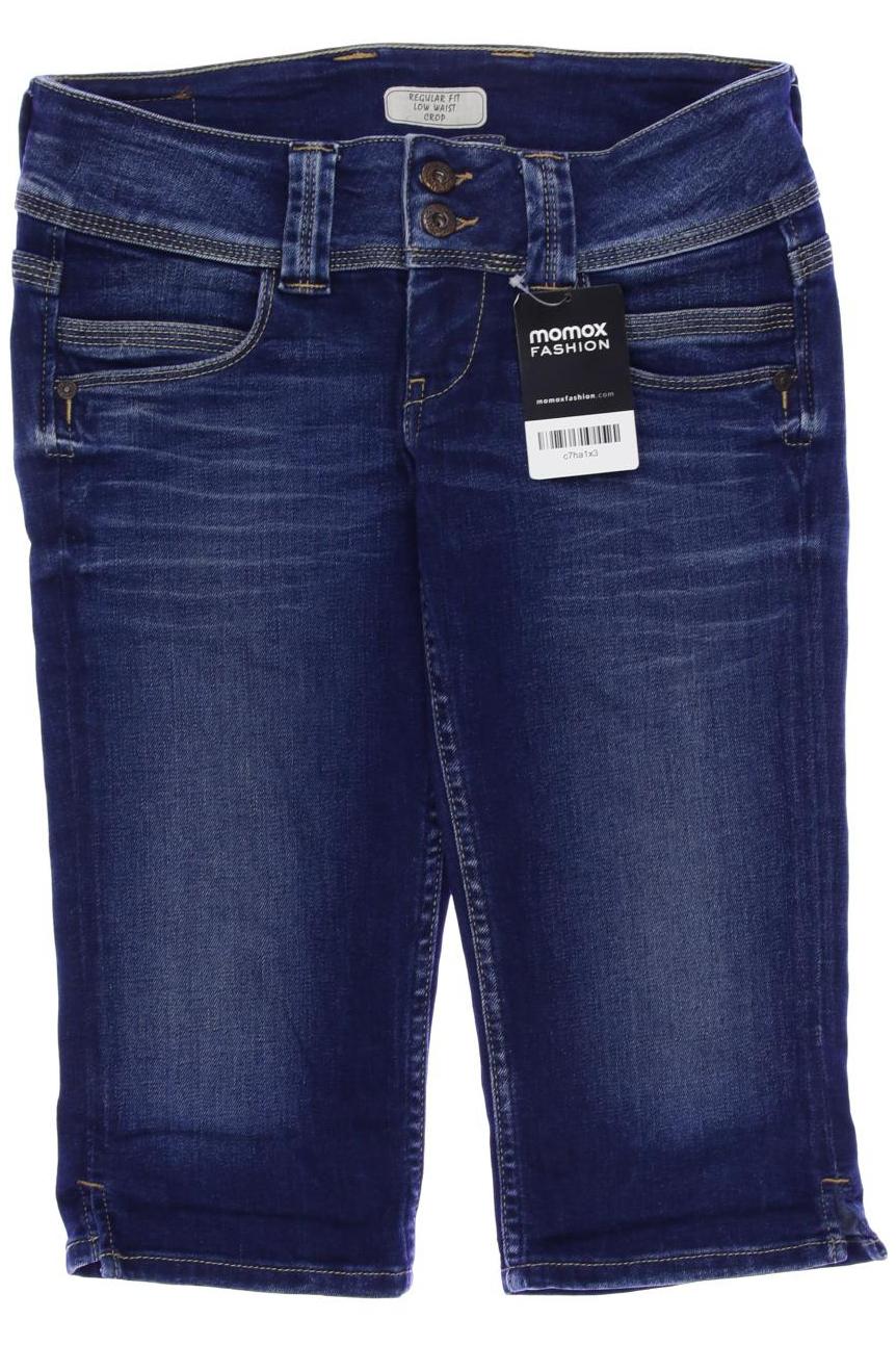 

Pepe Jeans Damen Shorts, blau, Gr. 26