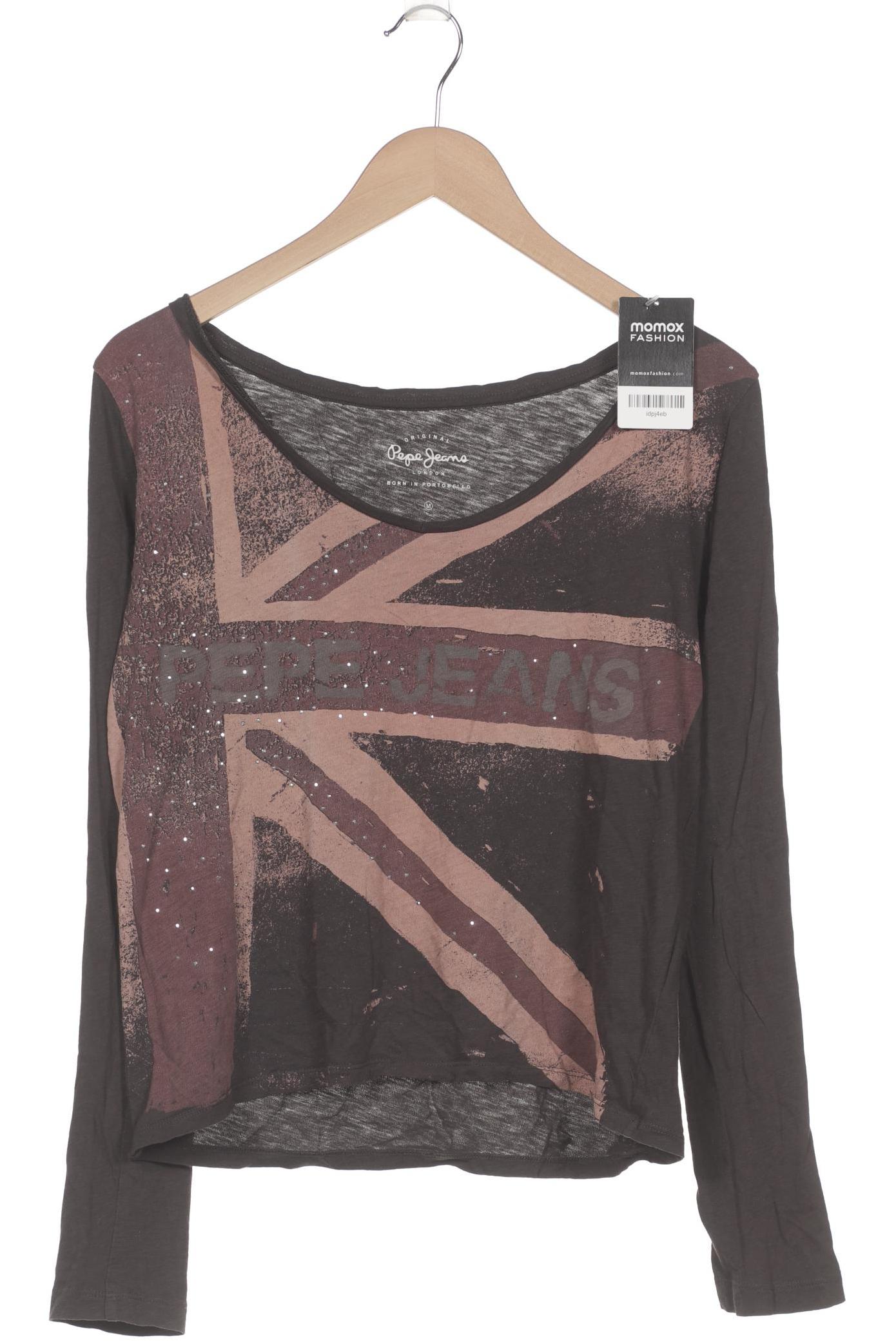 

Pepe Jeans Damen Langarmshirt, grau, Gr. 38