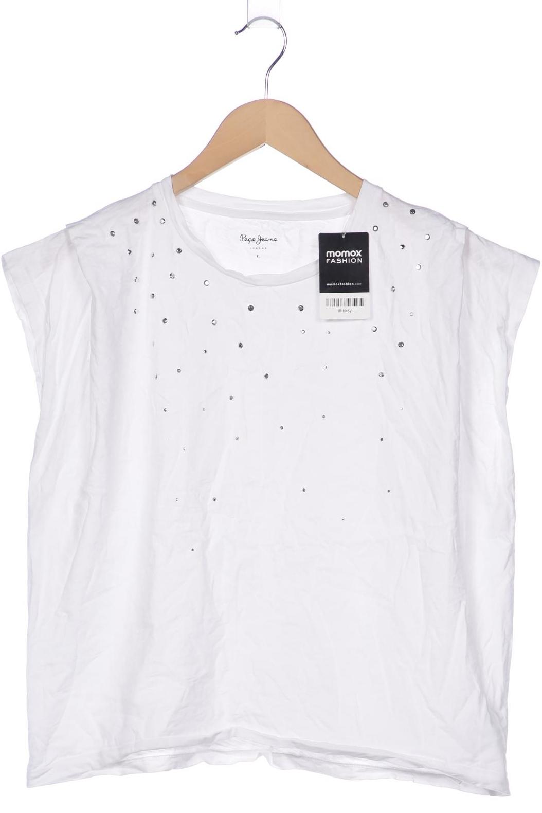 

Pepe Jeans Damen T-Shirt, weiß, Gr. 44