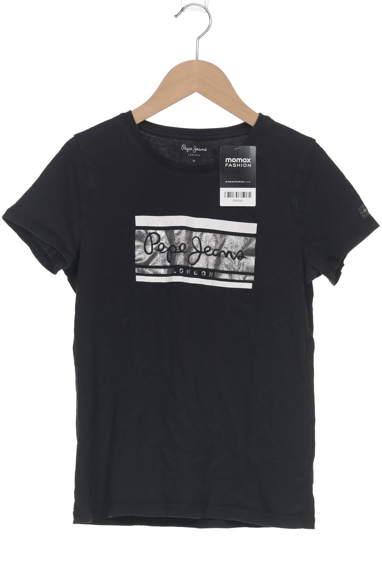 

Pepe Jeans Damen T-Shirt, schwarz, Gr. 34