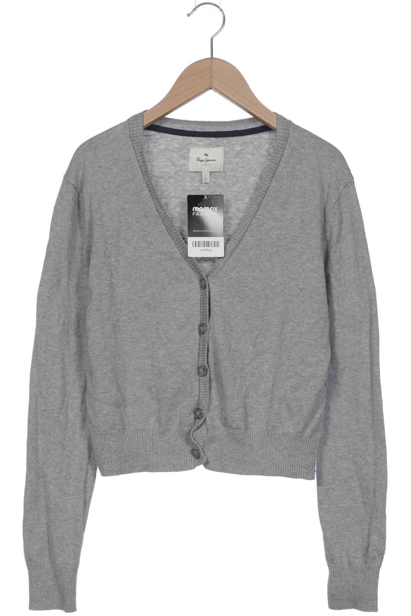 

Pepe Jeans Damen Strickjacke, grau, Gr. 36