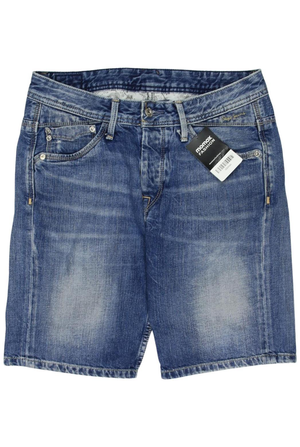 

Pepe Jeans Damen Shorts, blau, Gr. 27
