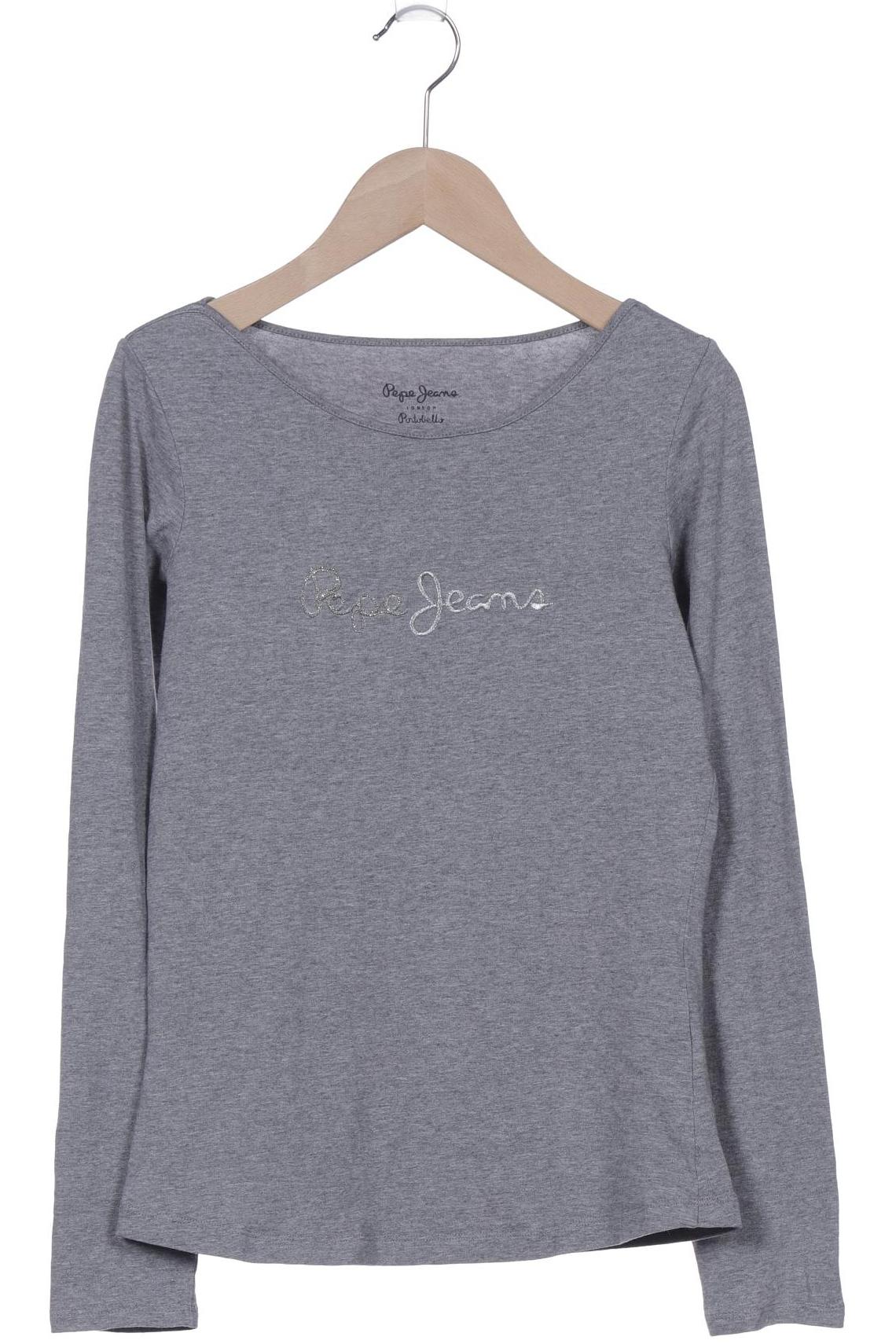 

Pepe Jeans Damen Langarmshirt, grau, Gr. 34