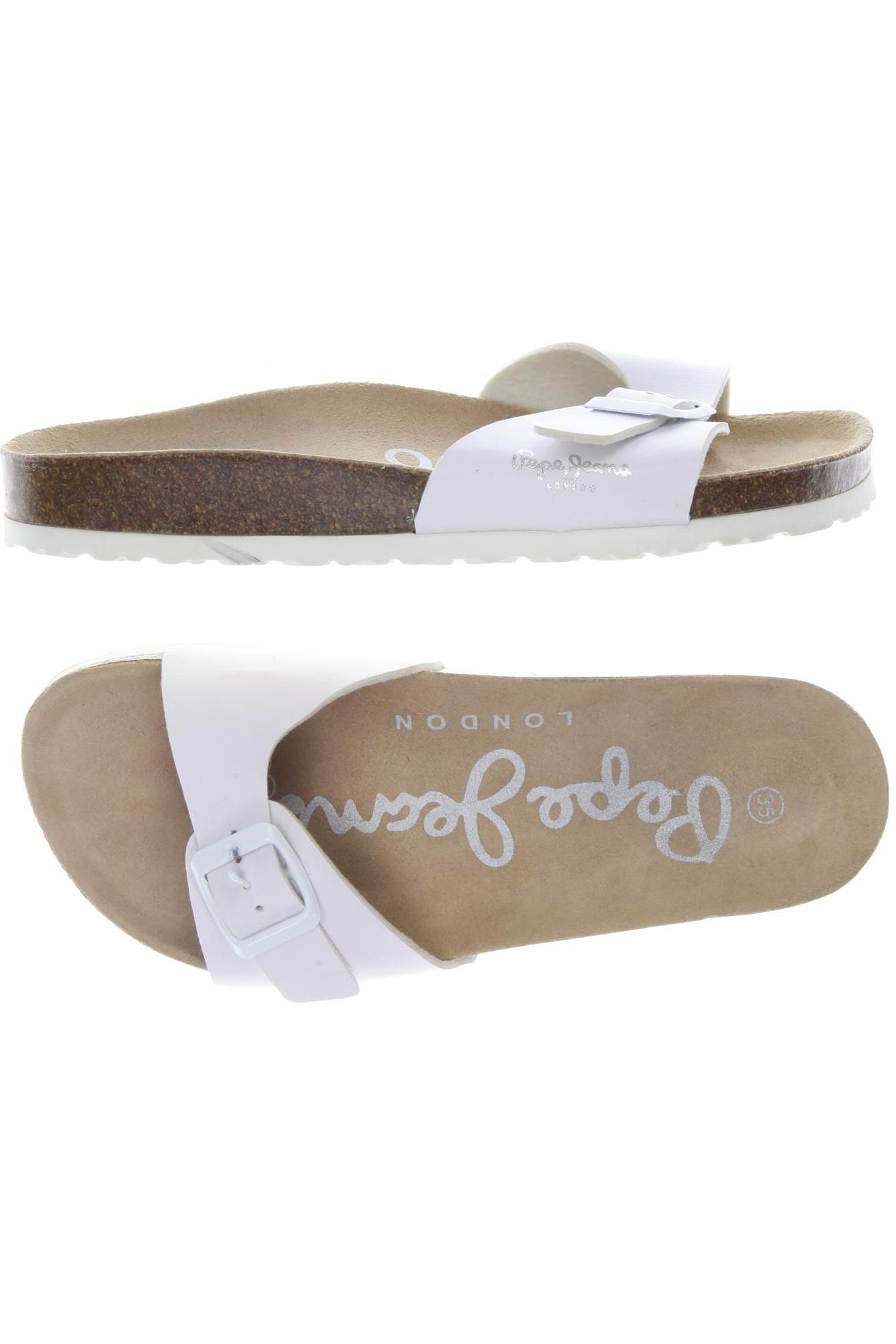 

Pepe Jeans Damen Sandale, weiß, Gr. 36