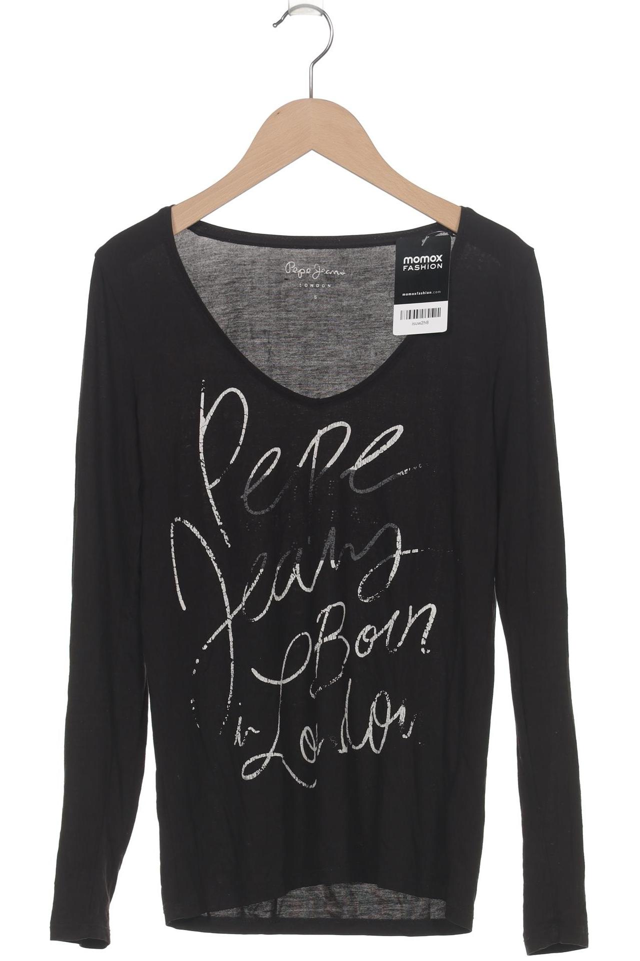 

Pepe Jeans Damen Langarmshirt, schwarz, Gr. 36