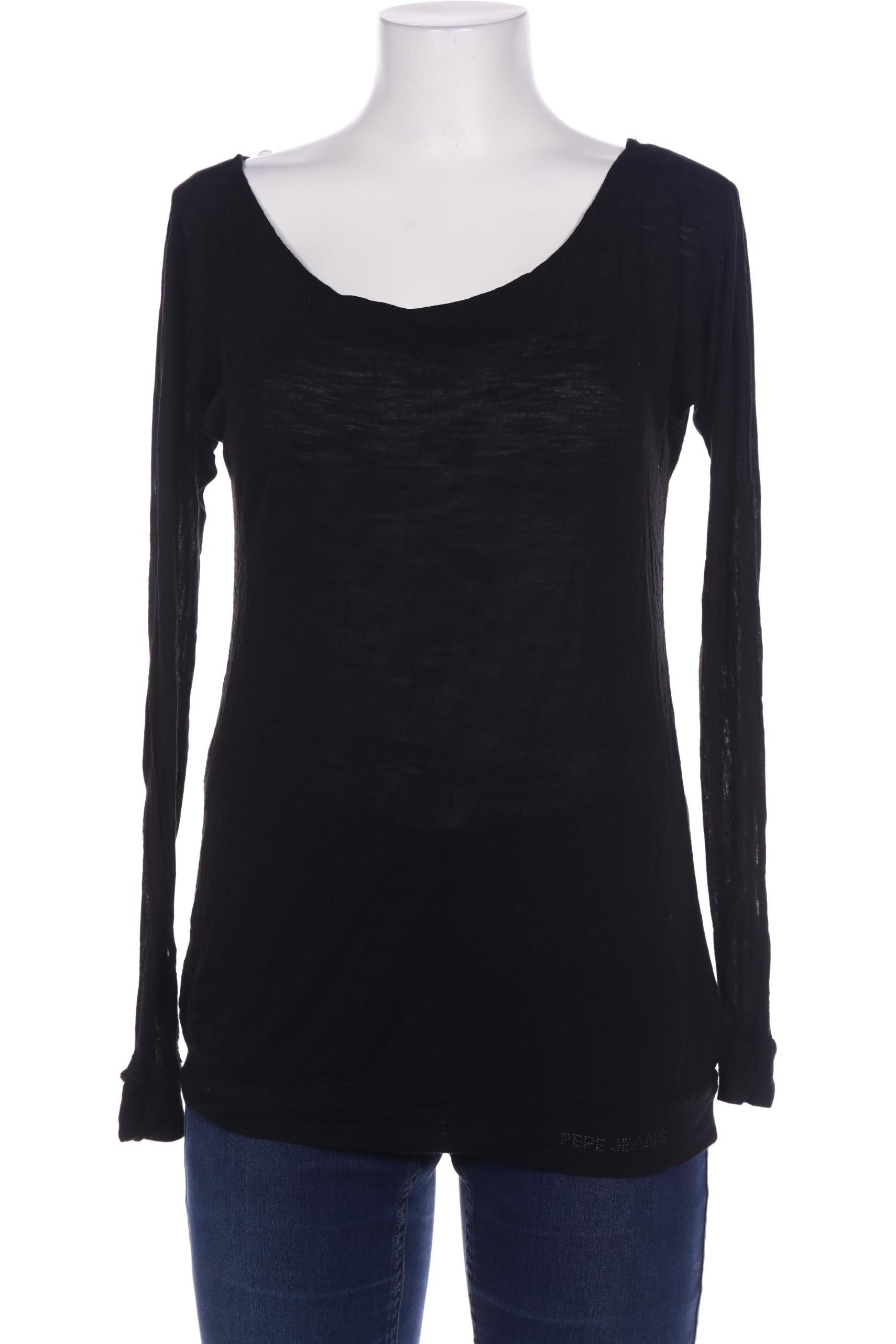 

Pepe Jeans Damen Langarmshirt, schwarz, Gr. 38
