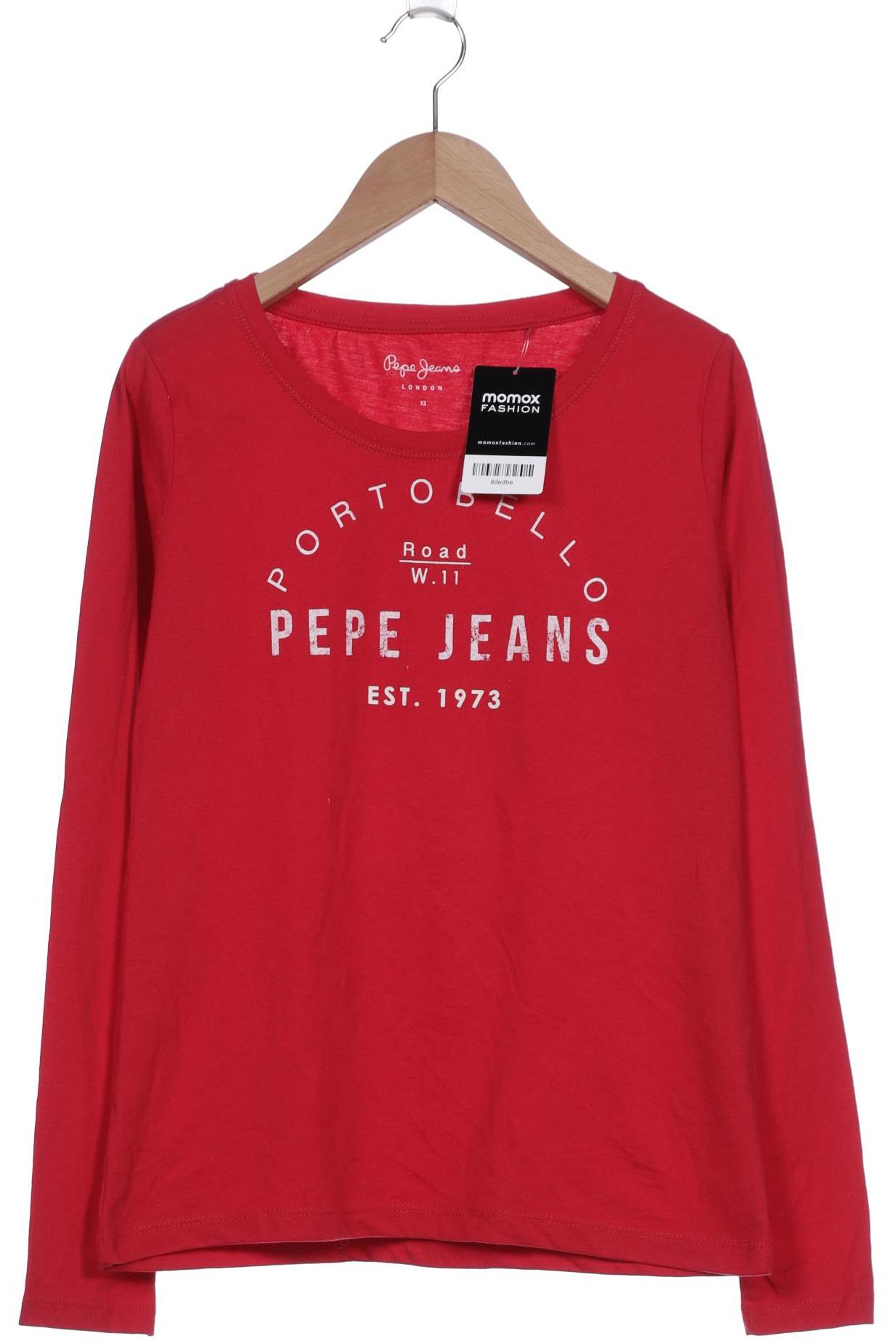 

Pepe Jeans Damen Langarmshirt, rot