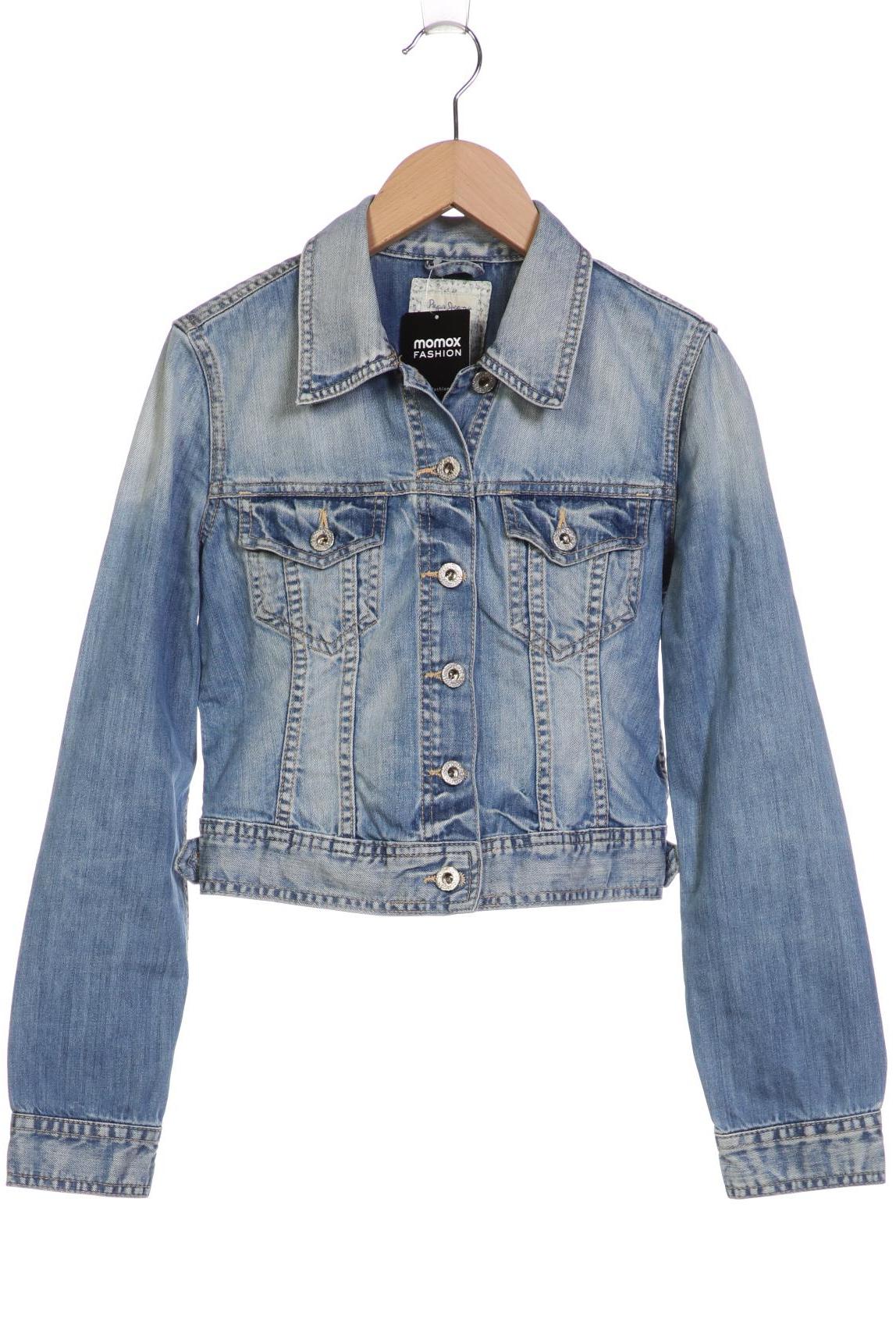 

Pepe Jeans Damen Jacke, blau, Gr. 34