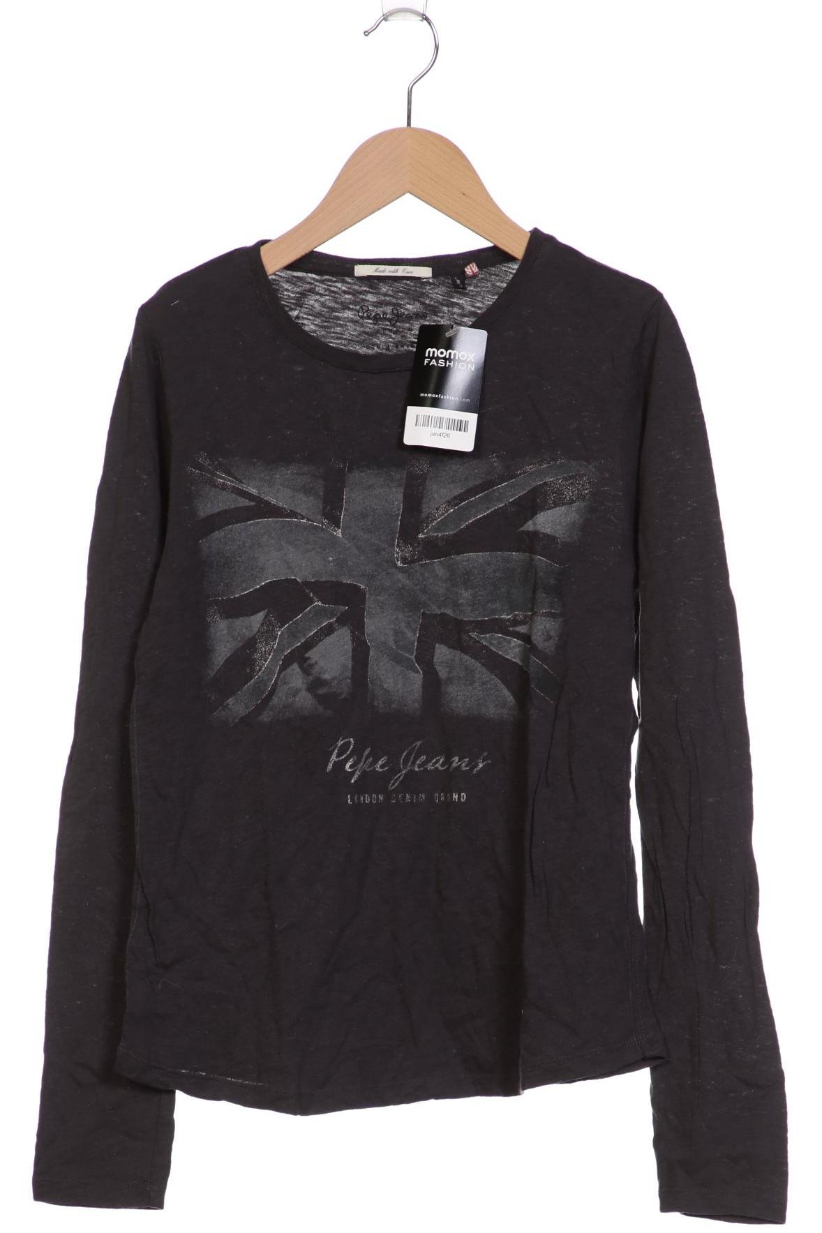 

Pepe Jeans Damen Langarmshirt, grau, Gr. 36