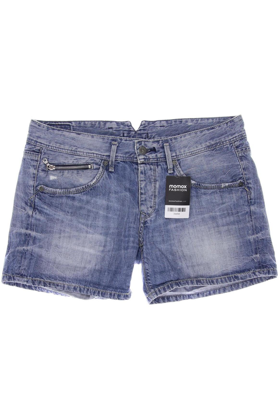 

Pepe Jeans Damen Shorts, blau, Gr. 46