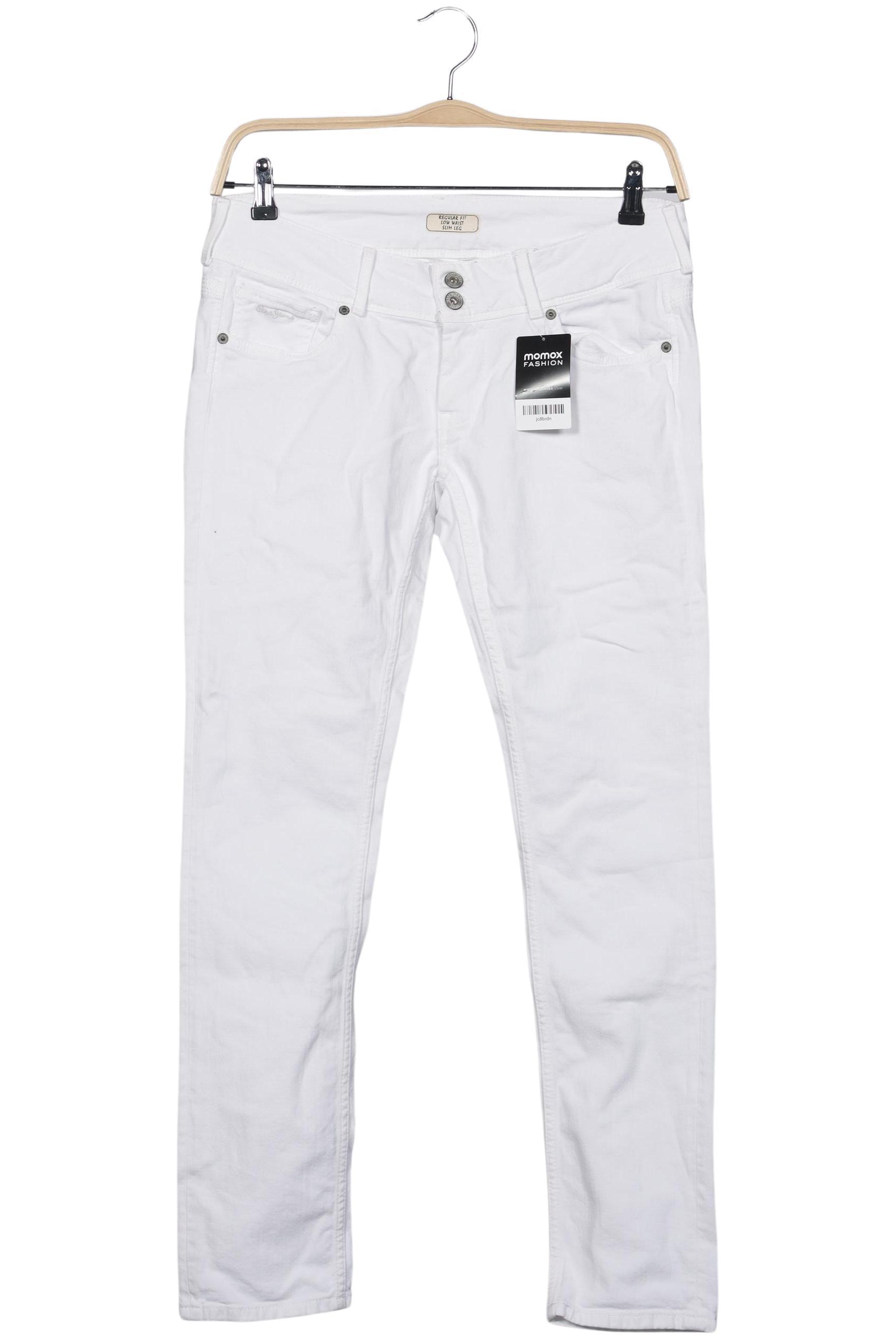

Pepe Jeans Damen Jeans, weiß, Gr. 30