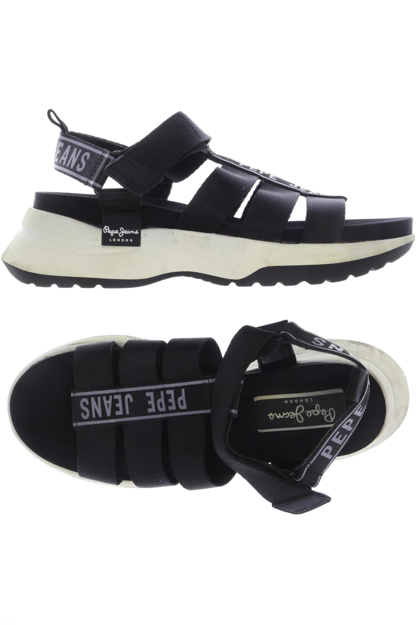 

Pepe Jeans Damen Sandale, schwarz, Gr. 39