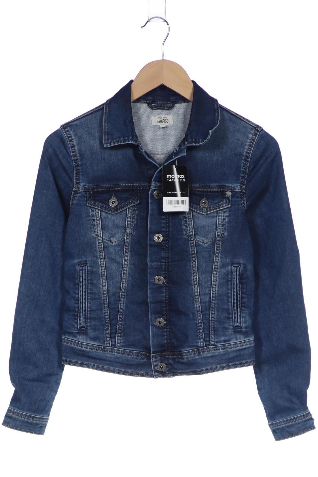 

Pepe Jeans Damen Jacke, blau, Gr. 34
