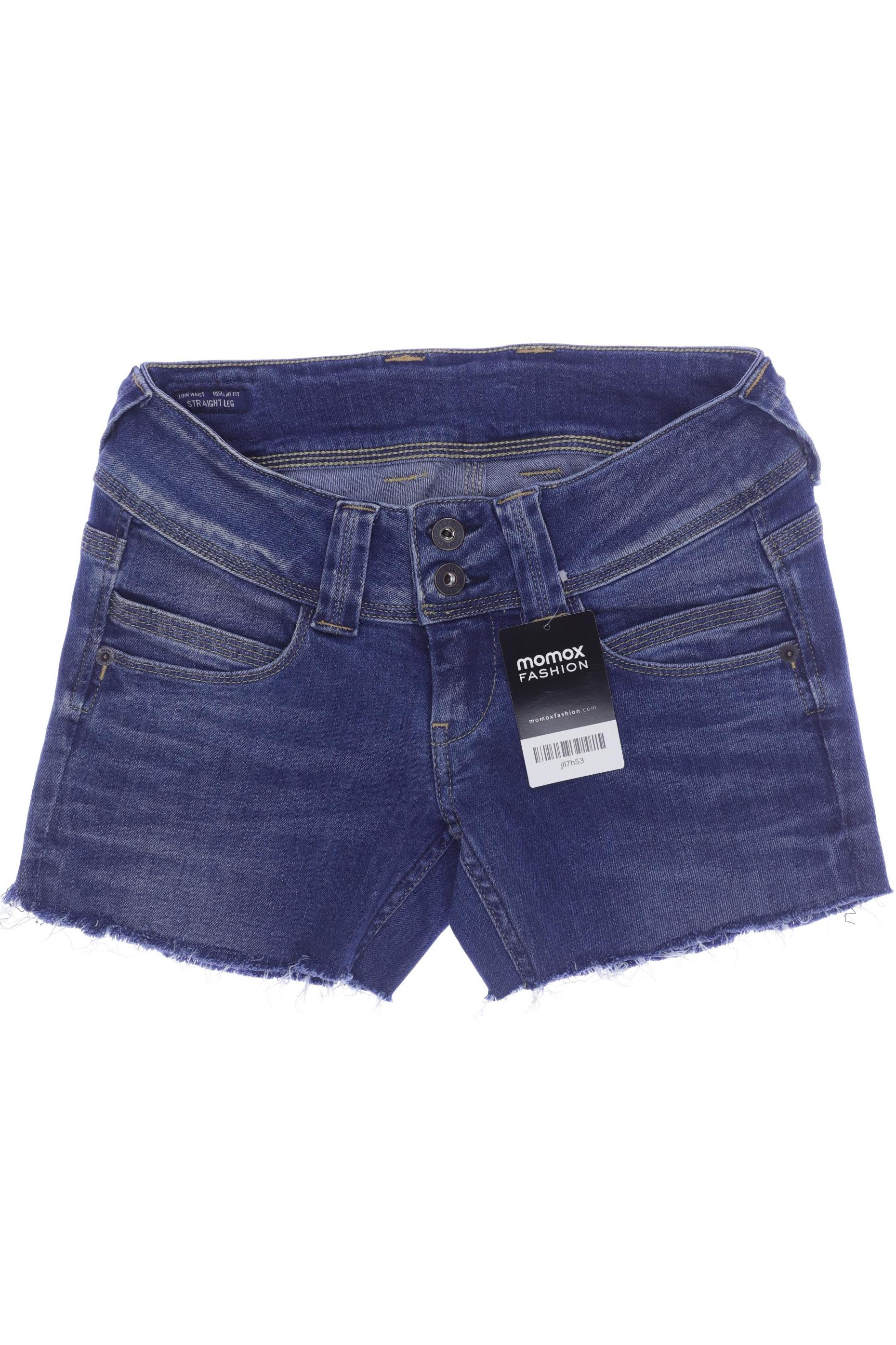 

Pepe Jeans Damen Shorts, blau, Gr. 36