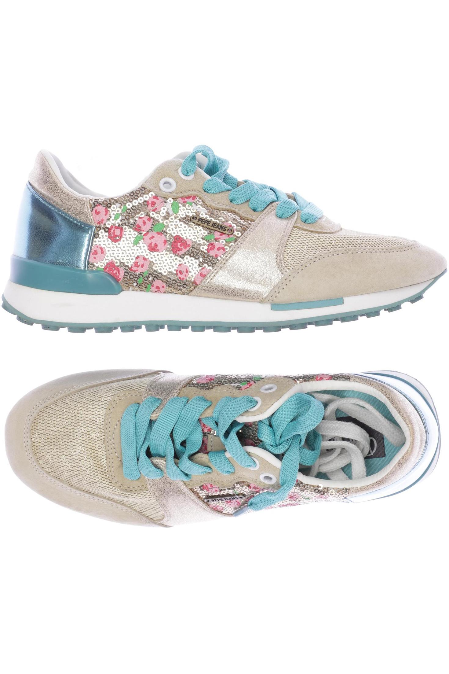 

Pepe Jeans Damen Sneakers, gold, Gr. 36