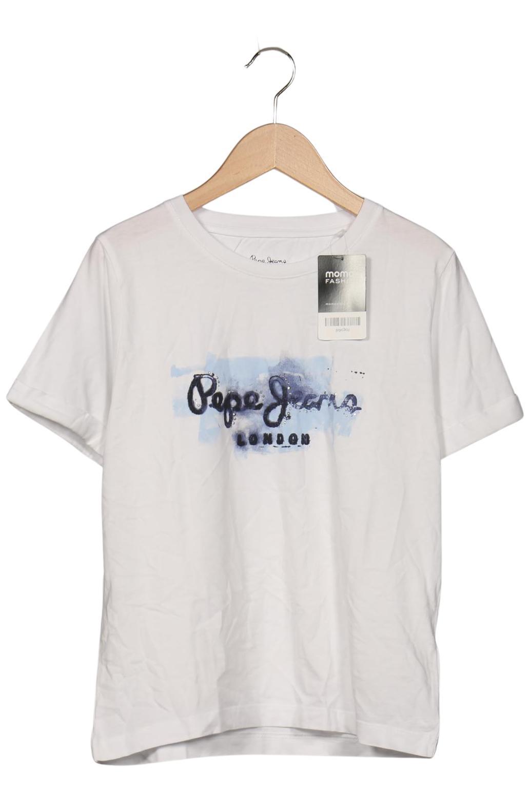 

Pepe Jeans Damen T-Shirt, weiß, Gr. 36