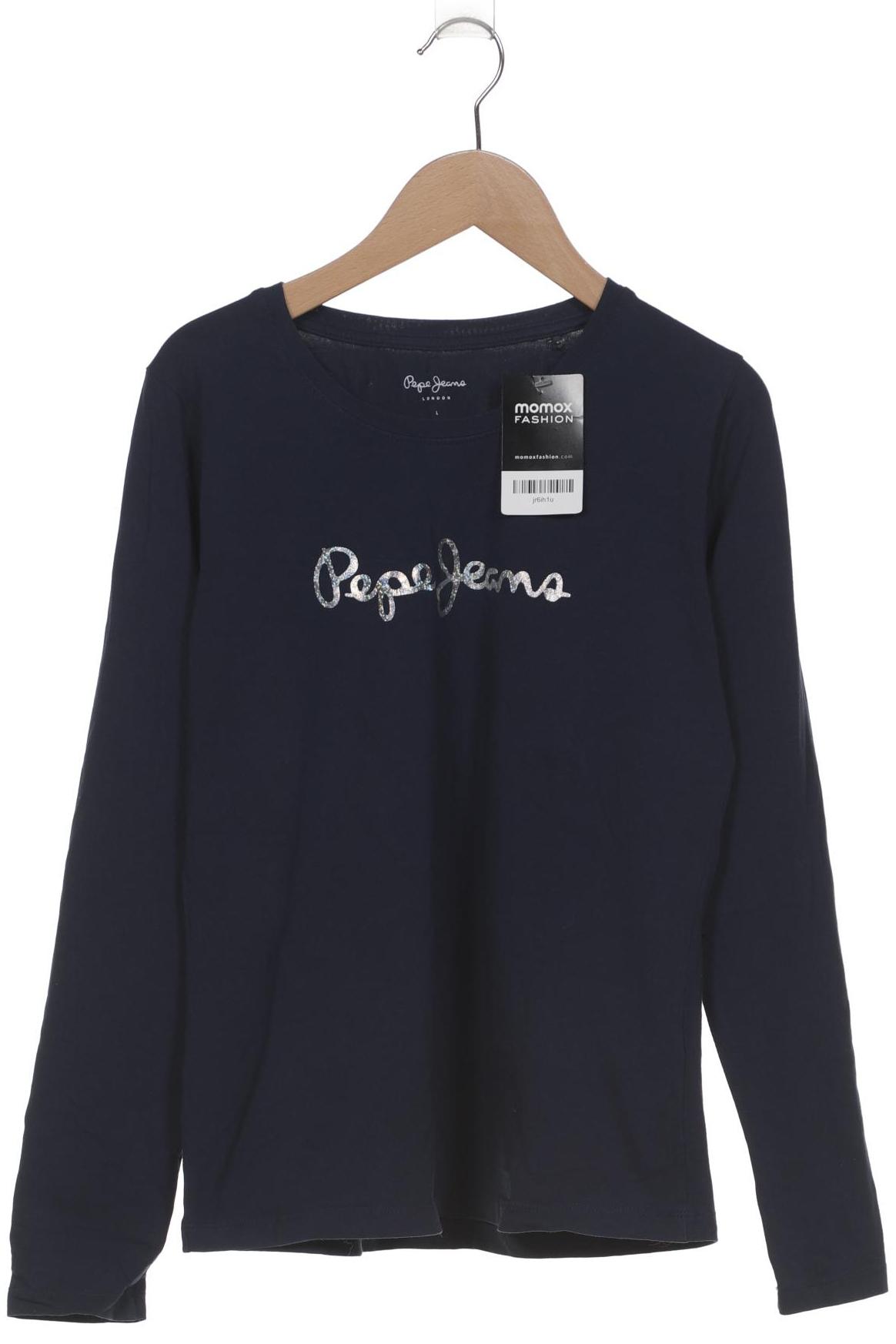 

Pepe Jeans Damen Langarmshirt, marineblau, Gr. 42