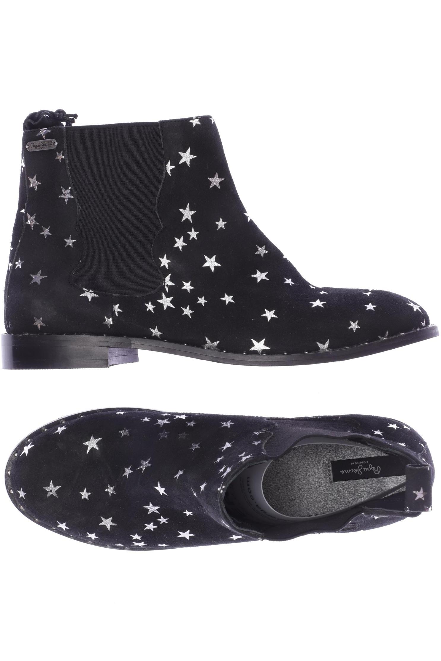 

Pepe Jeans Damen Stiefelette, schwarz