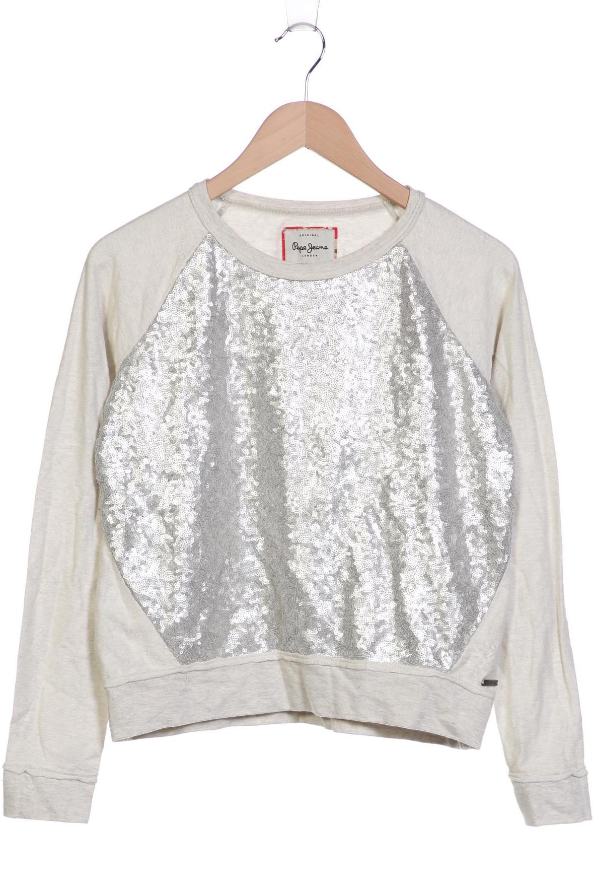 

Pepe Jeans Damen Sweatshirt, cremeweiß, Gr. 38