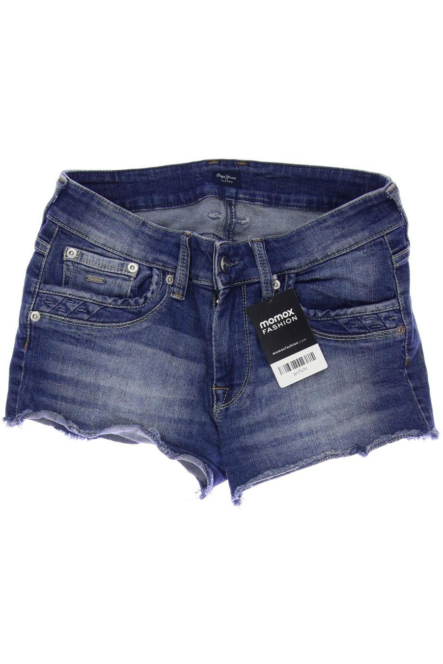 

Pepe Jeans Damen Shorts, blau, Gr. 38