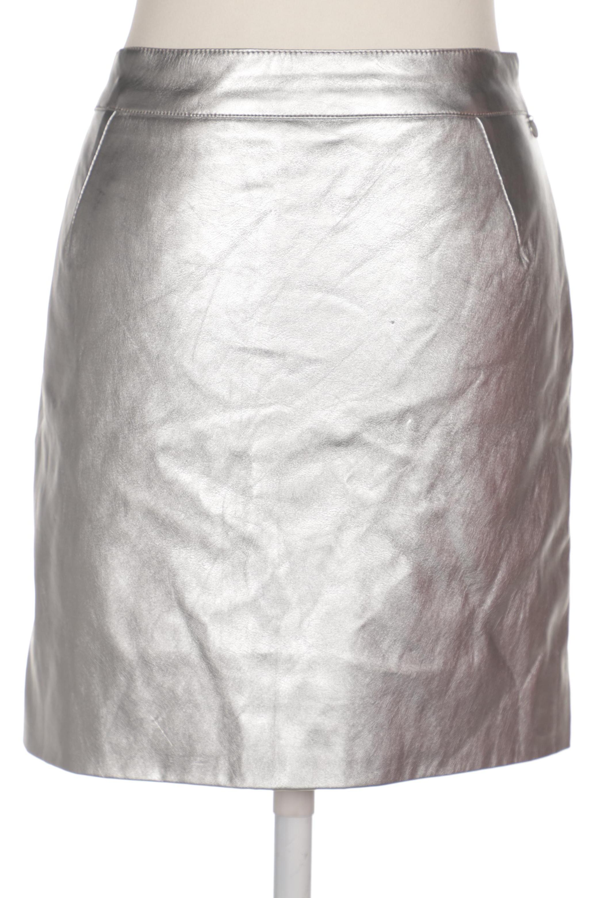 

Pepe Jeans Damen Rock, silber, Gr. 42