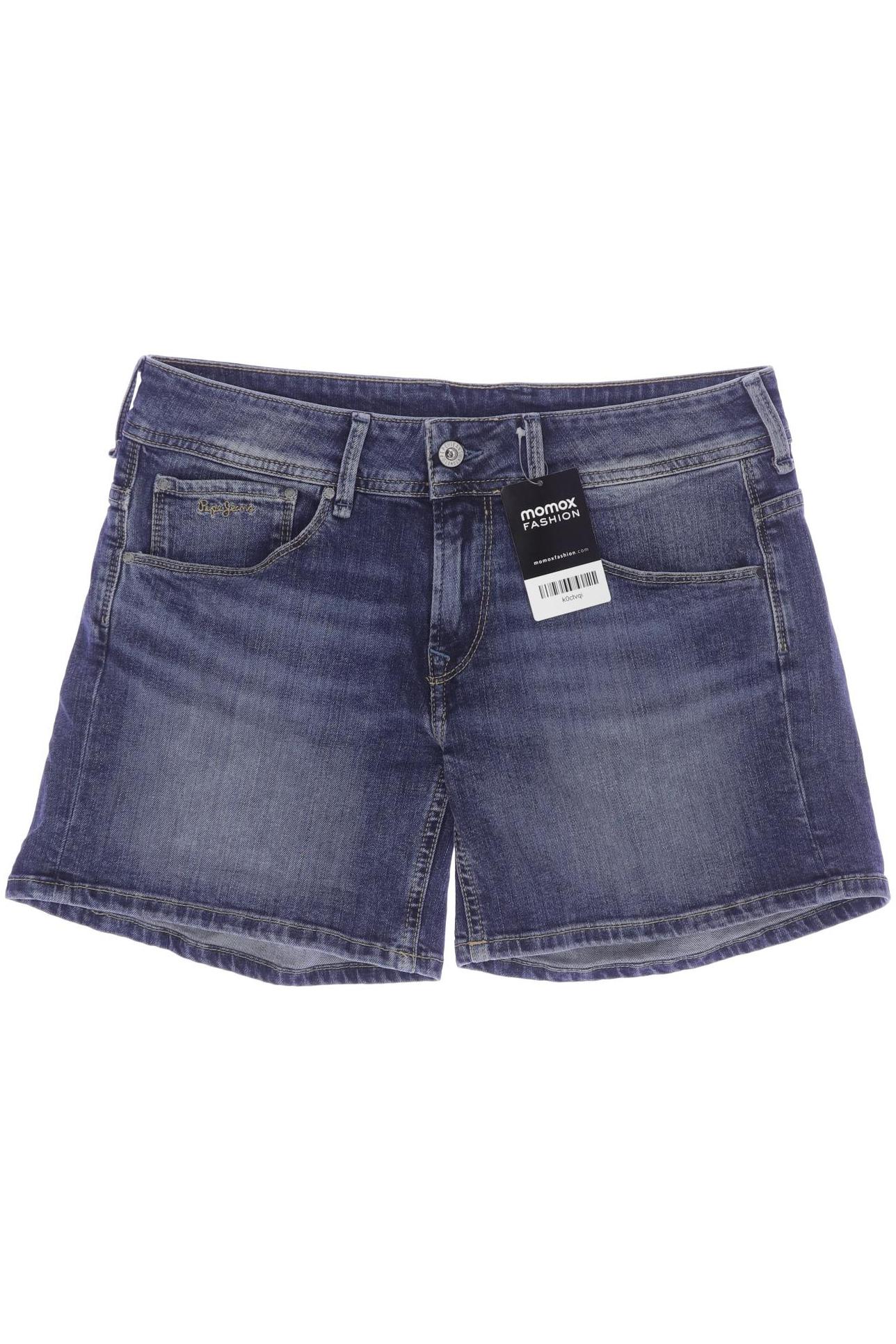 

Pepe Jeans Damen Shorts, blau, Gr. 29