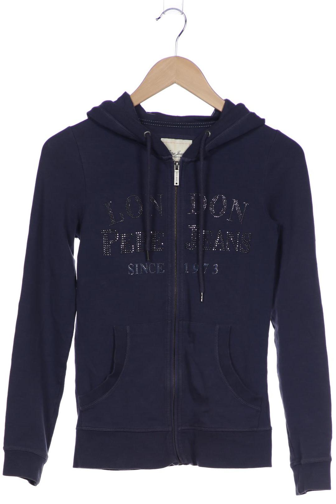 

Pepe Jeans Damen Kapuzenpullover, marineblau, Gr. 34