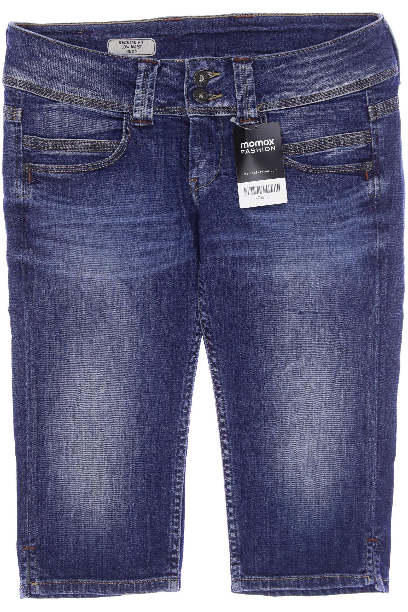 

Pepe Jeans Damen Shorts, blau, Gr. 27