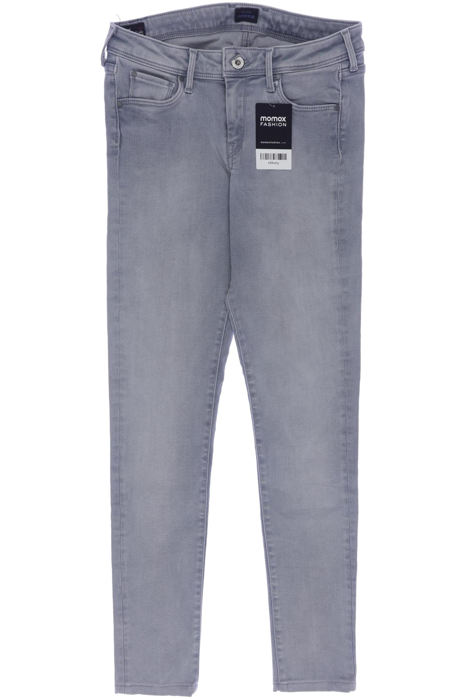 

Pepe Jeans Damen Jeans, grau, Gr. 8