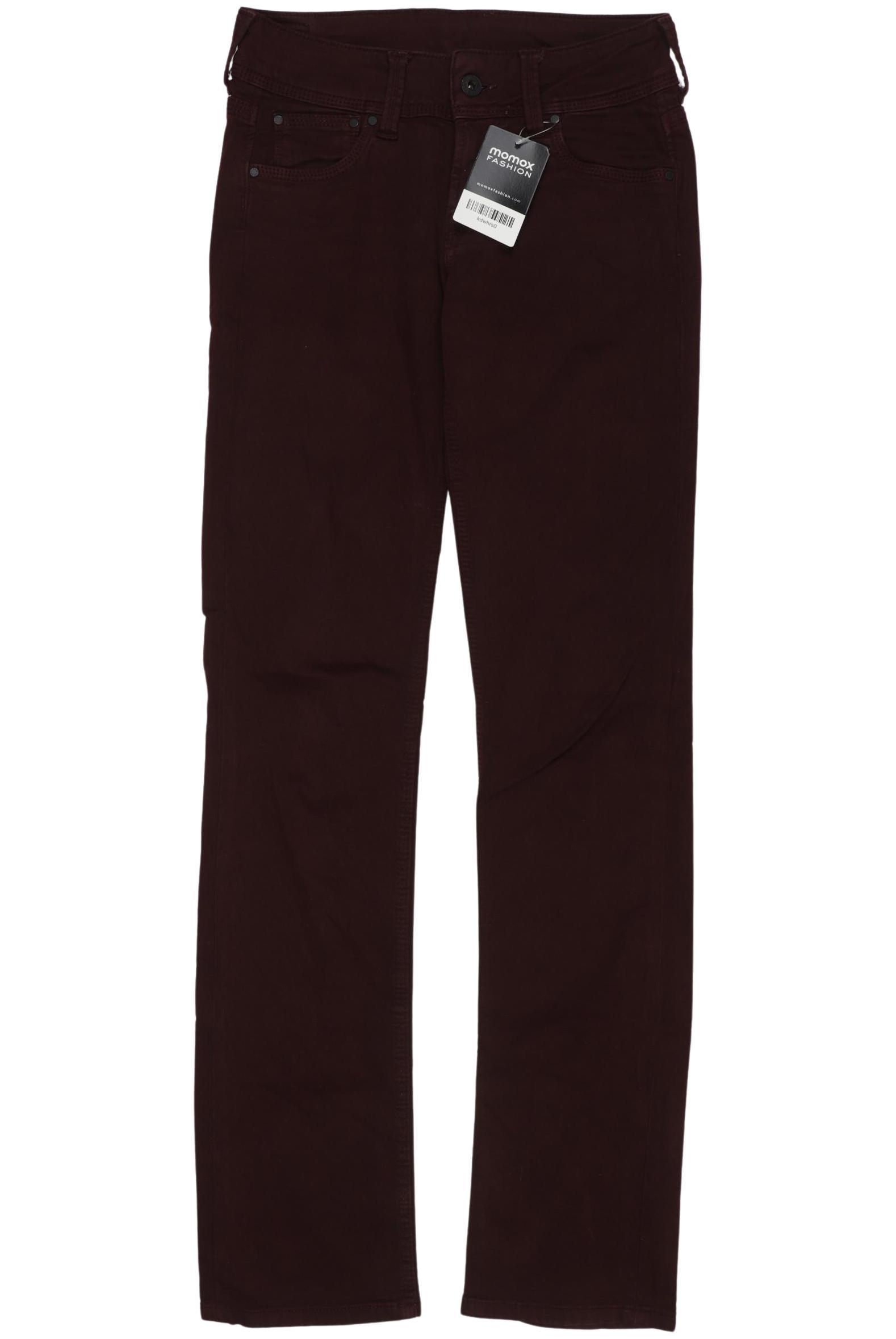 

Pepe Jeans Damen Jeans, bordeaux, Gr. 25