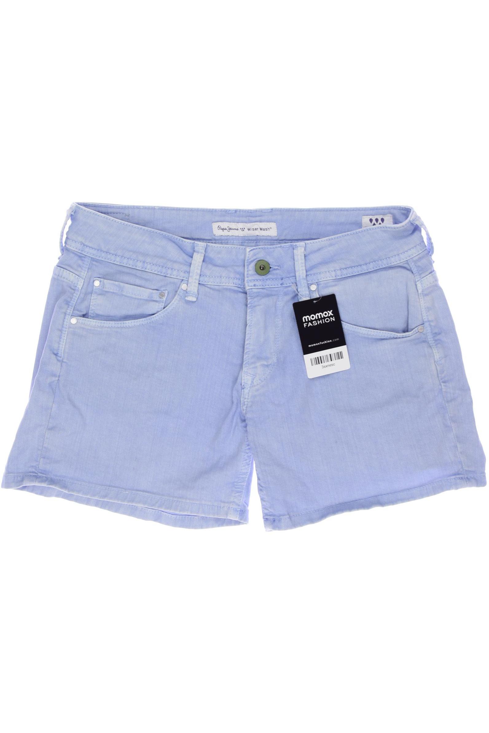 

Pepe Jeans Damen Shorts, hellblau, Gr. 28