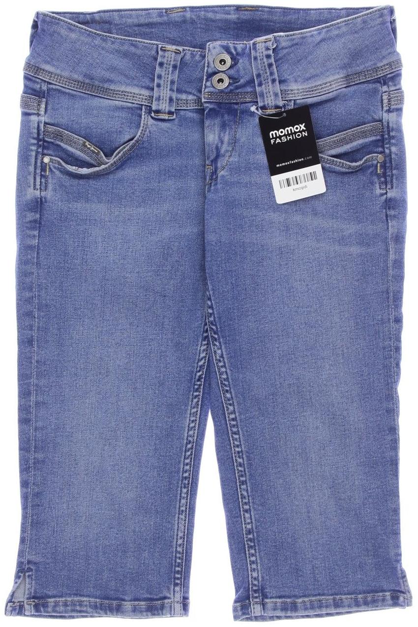

Pepe Jeans Damen Shorts, blau, Gr. 27
