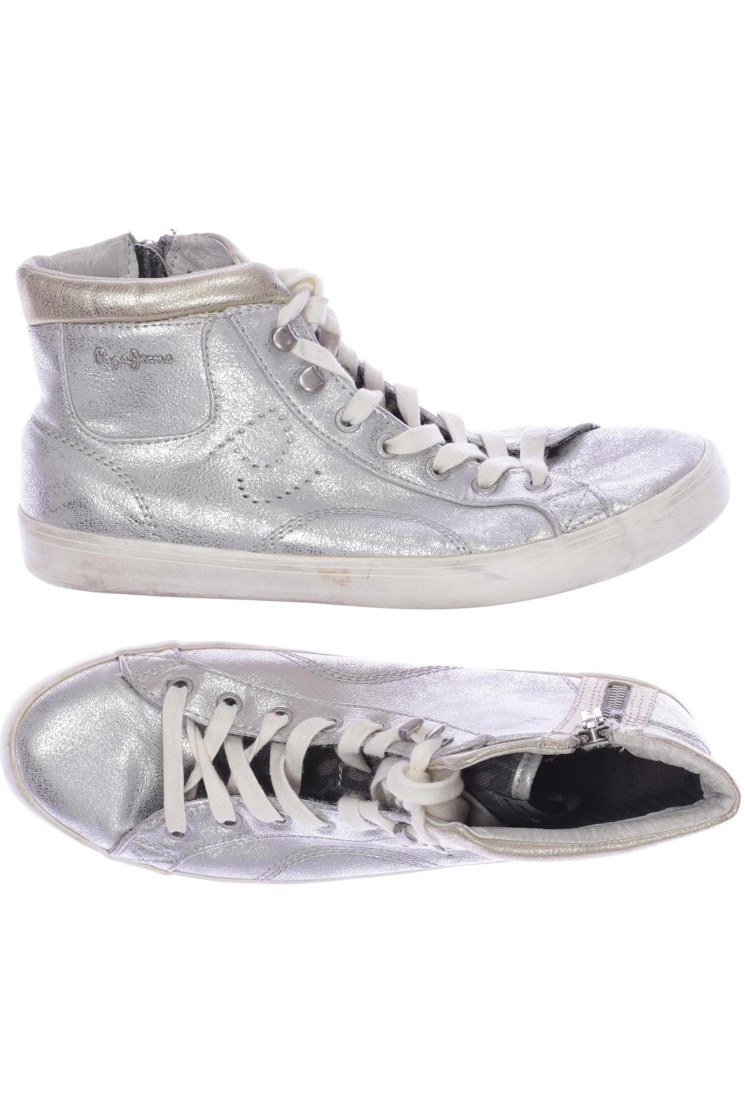 

Pepe Jeans Damen Sneakers, silber, Gr. 7.5