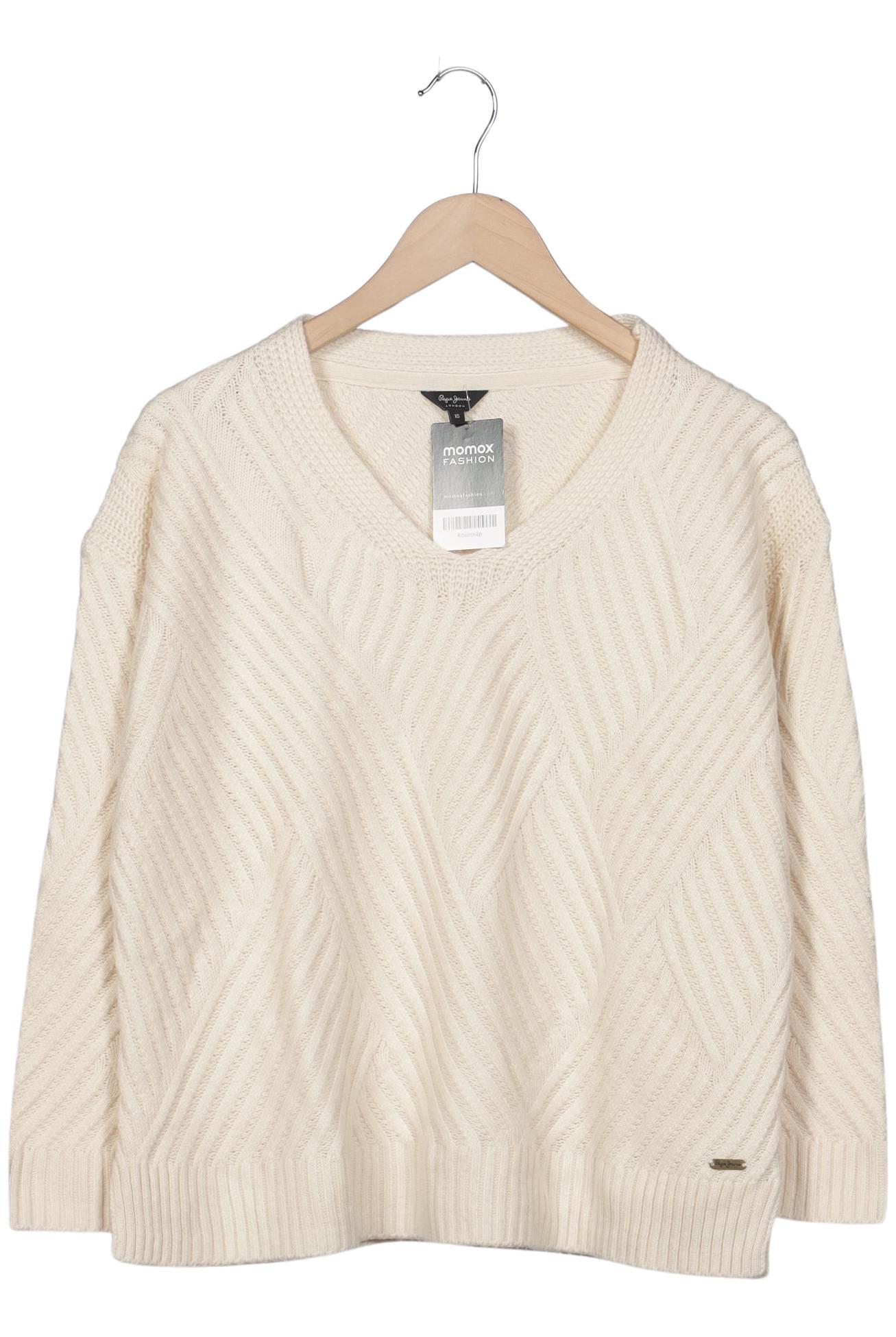 

Pepe Jeans Damen Pullover, cremeweiß, Gr. 34