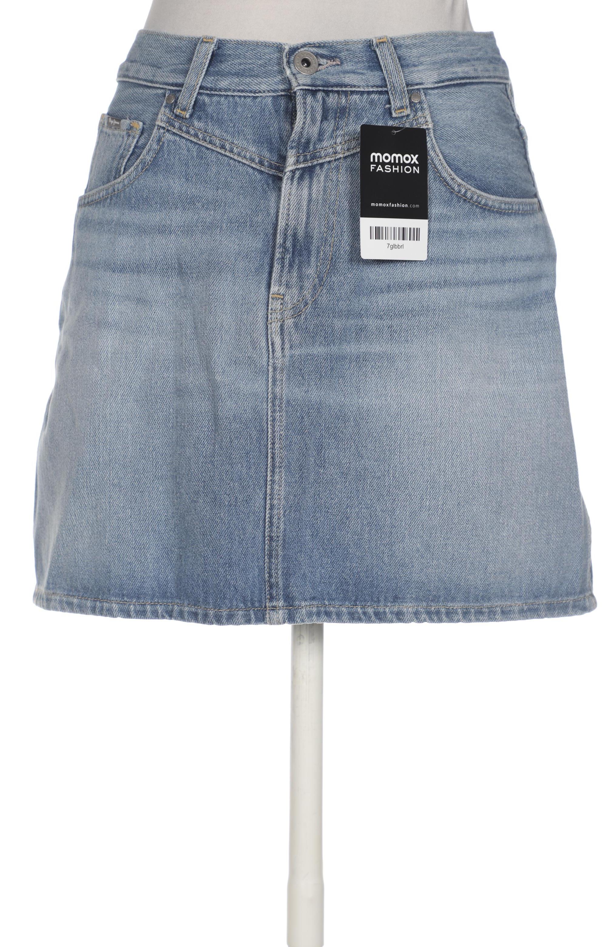 

Pepe Jeans Damen Rock, blau, Gr. 36