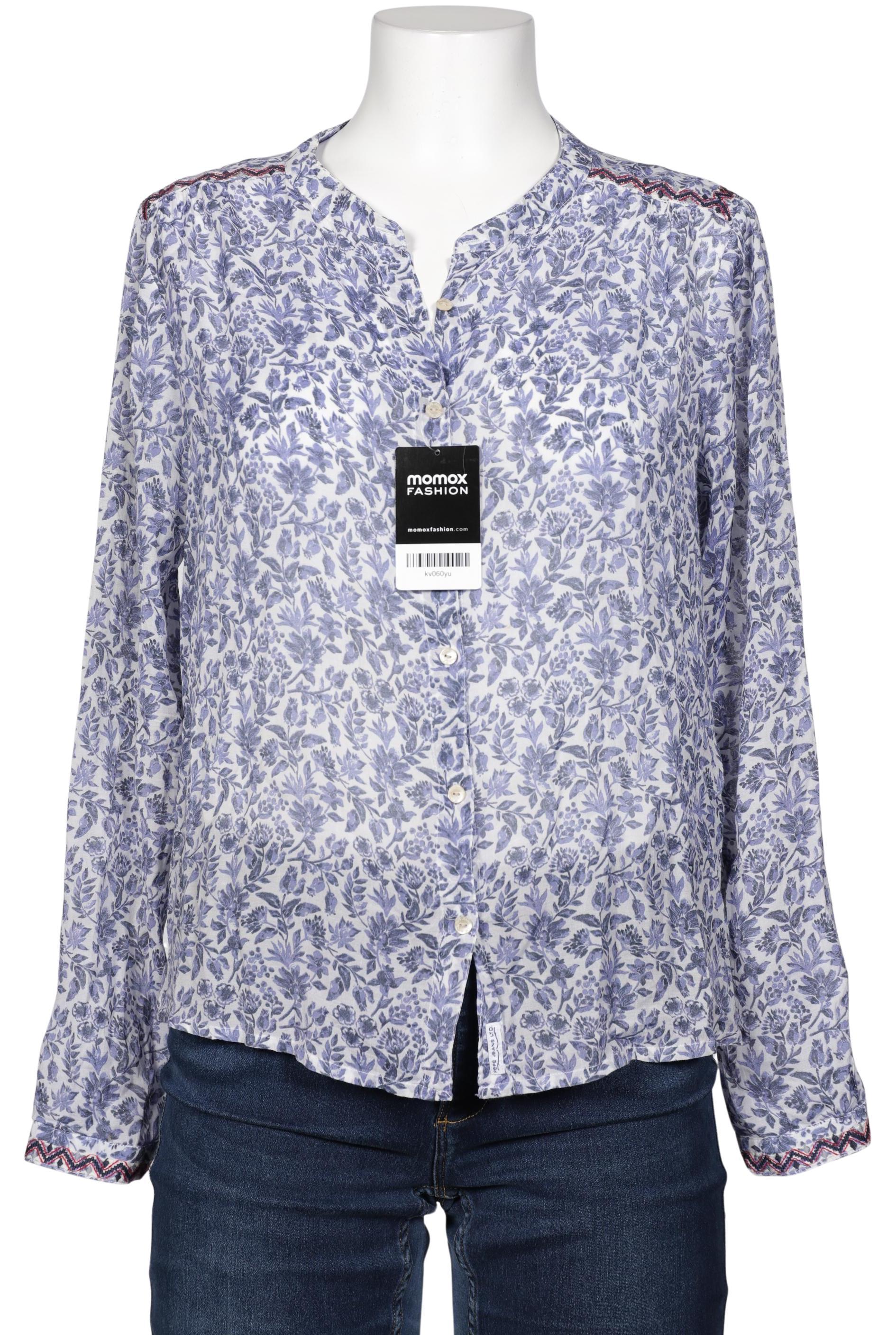 

Pepe Jeans Damen Bluse, blau, Gr. 42