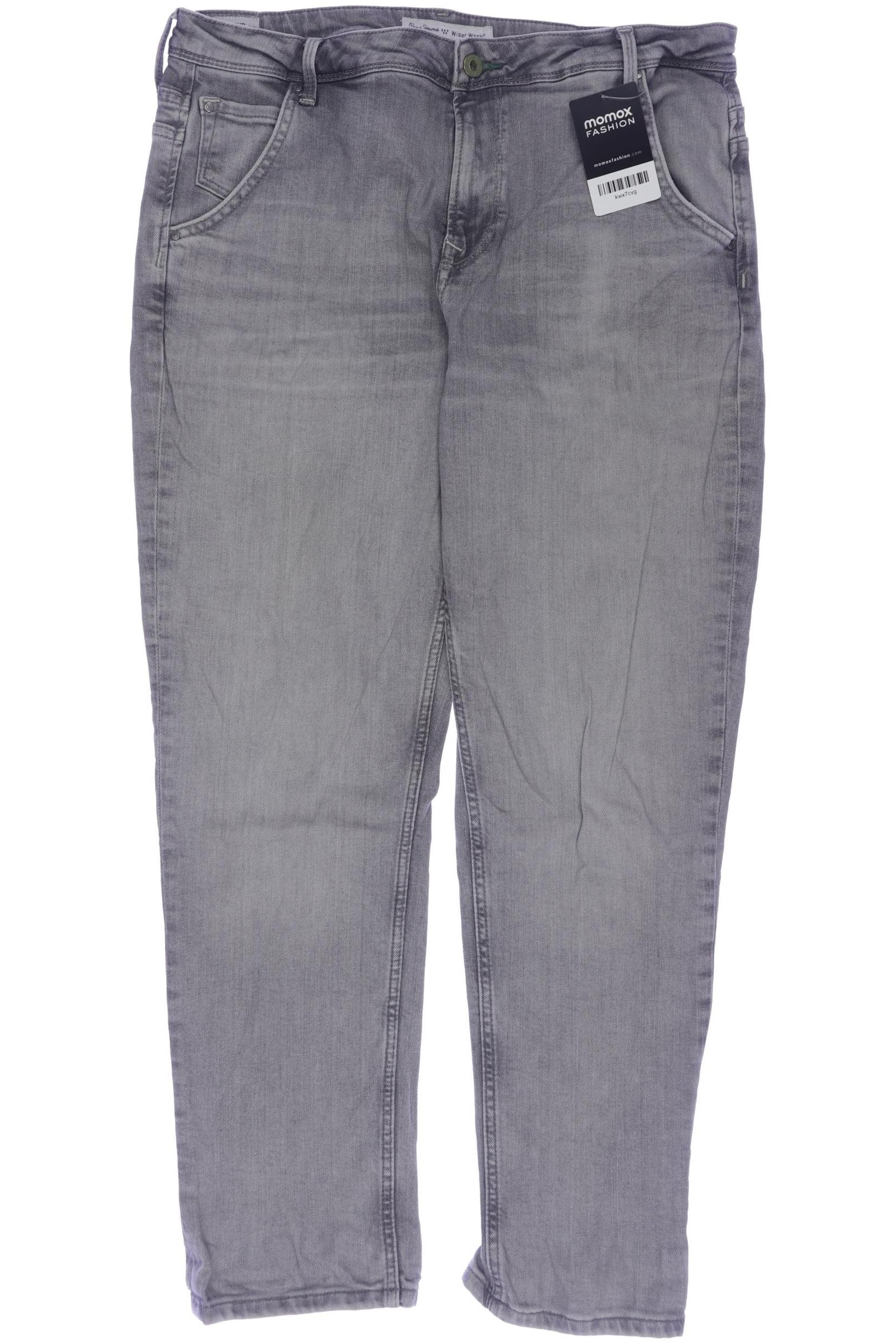 

Pepe Jeans Damen Jeans, grau, Gr. 34