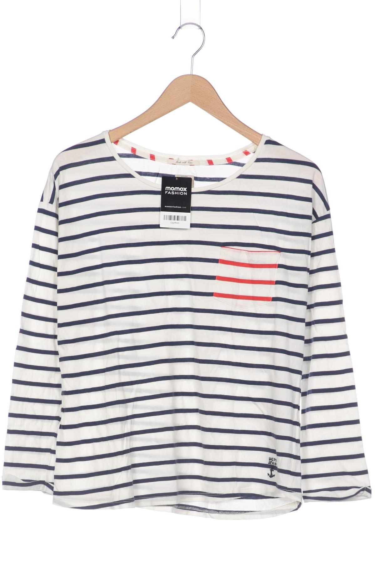

Pepe Jeans Damen Langarmshirt, marineblau, Gr. 38