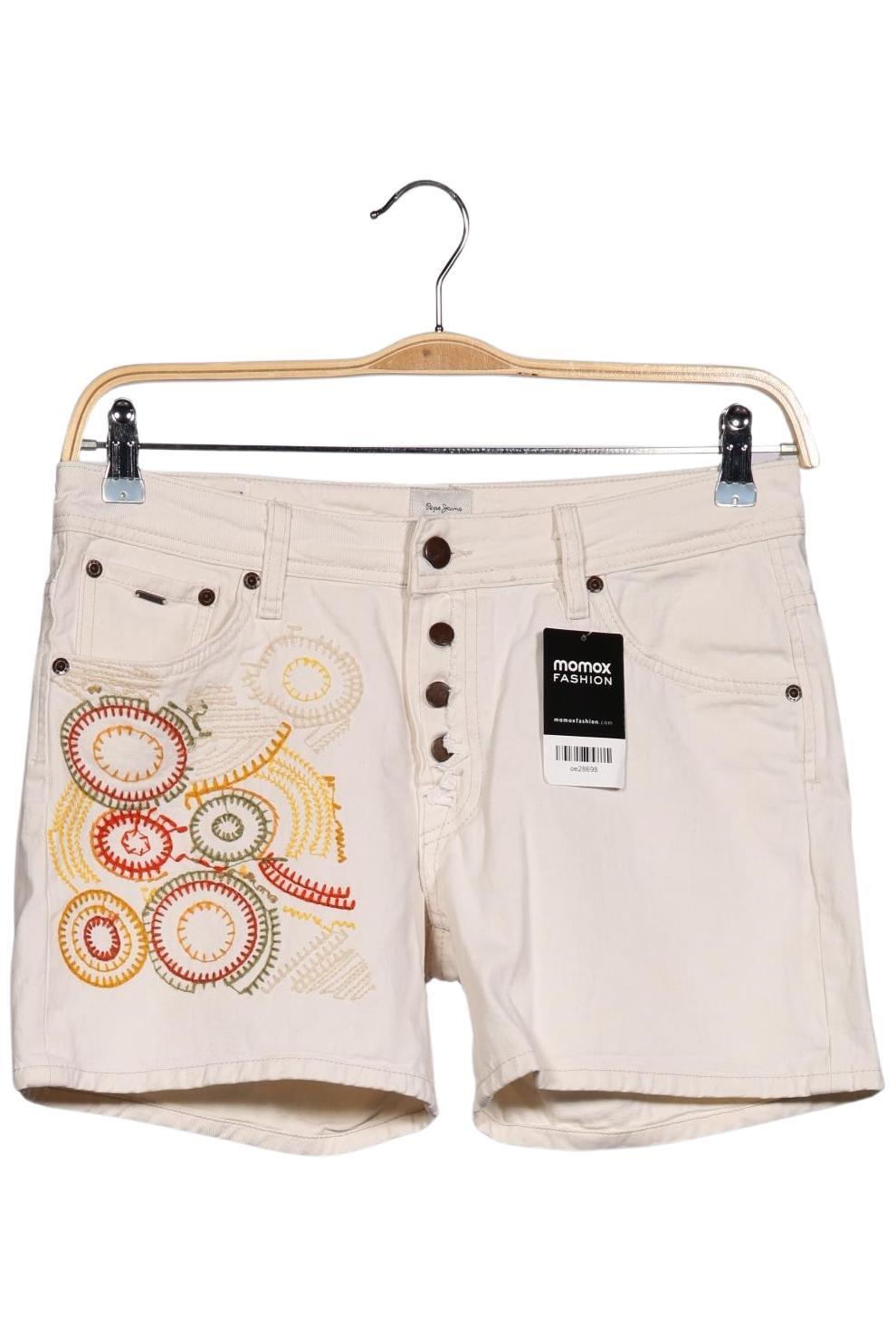 

Pepe Jeans Damen Shorts, cremeweiß, Gr. 31