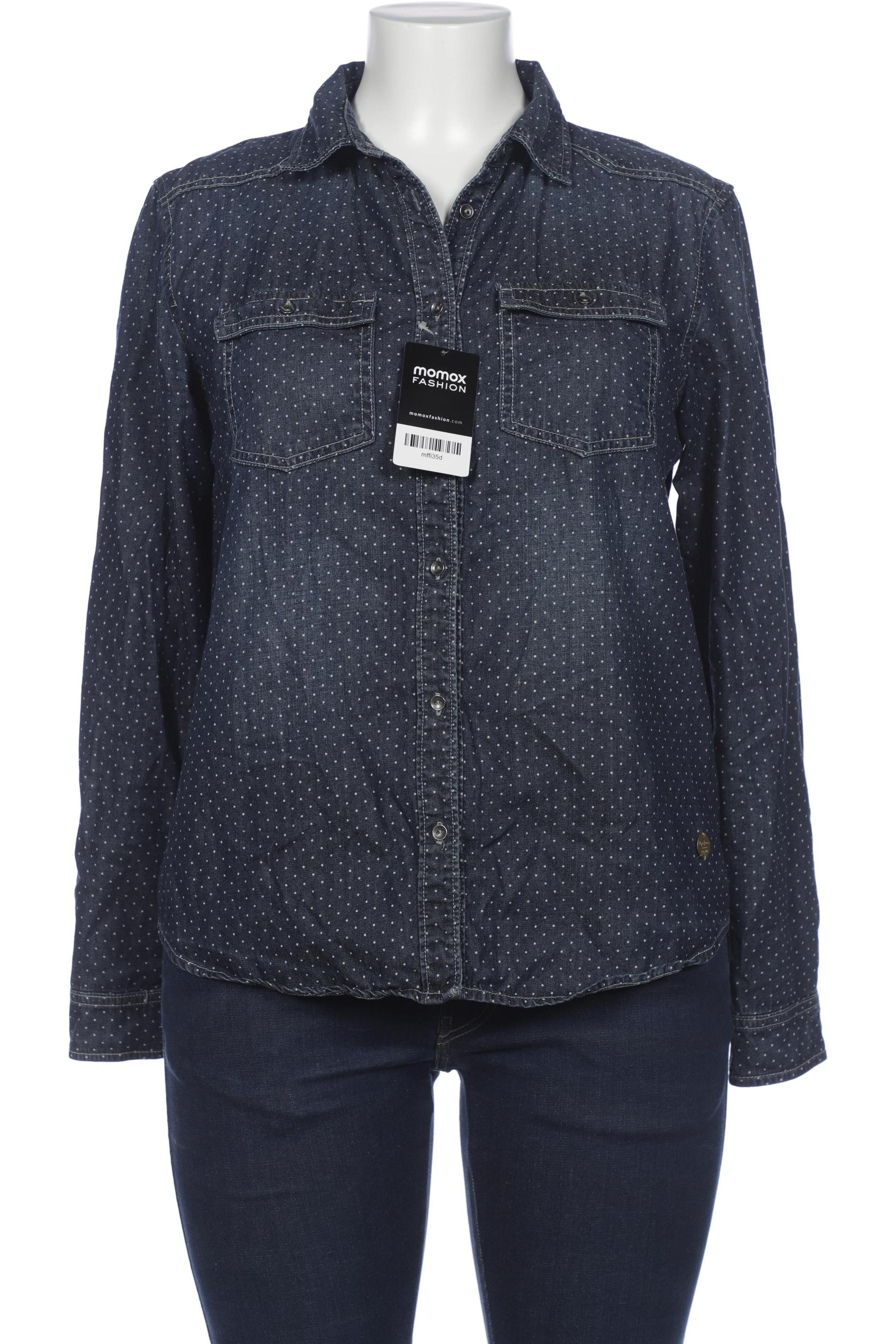 

Pepe Jeans Damen Bluse, marineblau, Gr. 44