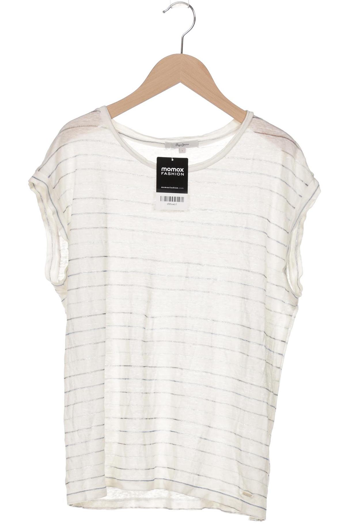 

Pepe Jeans Damen T-Shirt, cremeweiß, Gr. 42