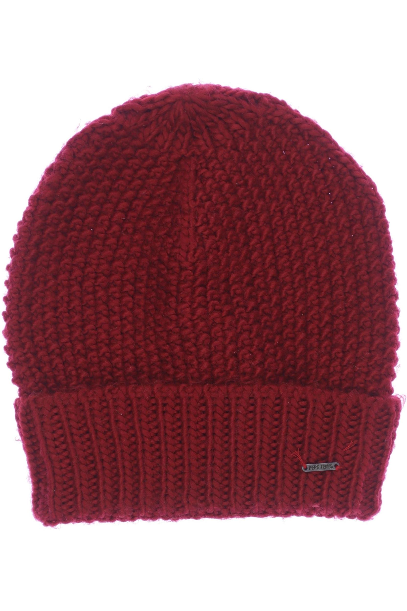 

Pepe Jeans Damen Hut/Mütze, bordeaux, Gr. uni