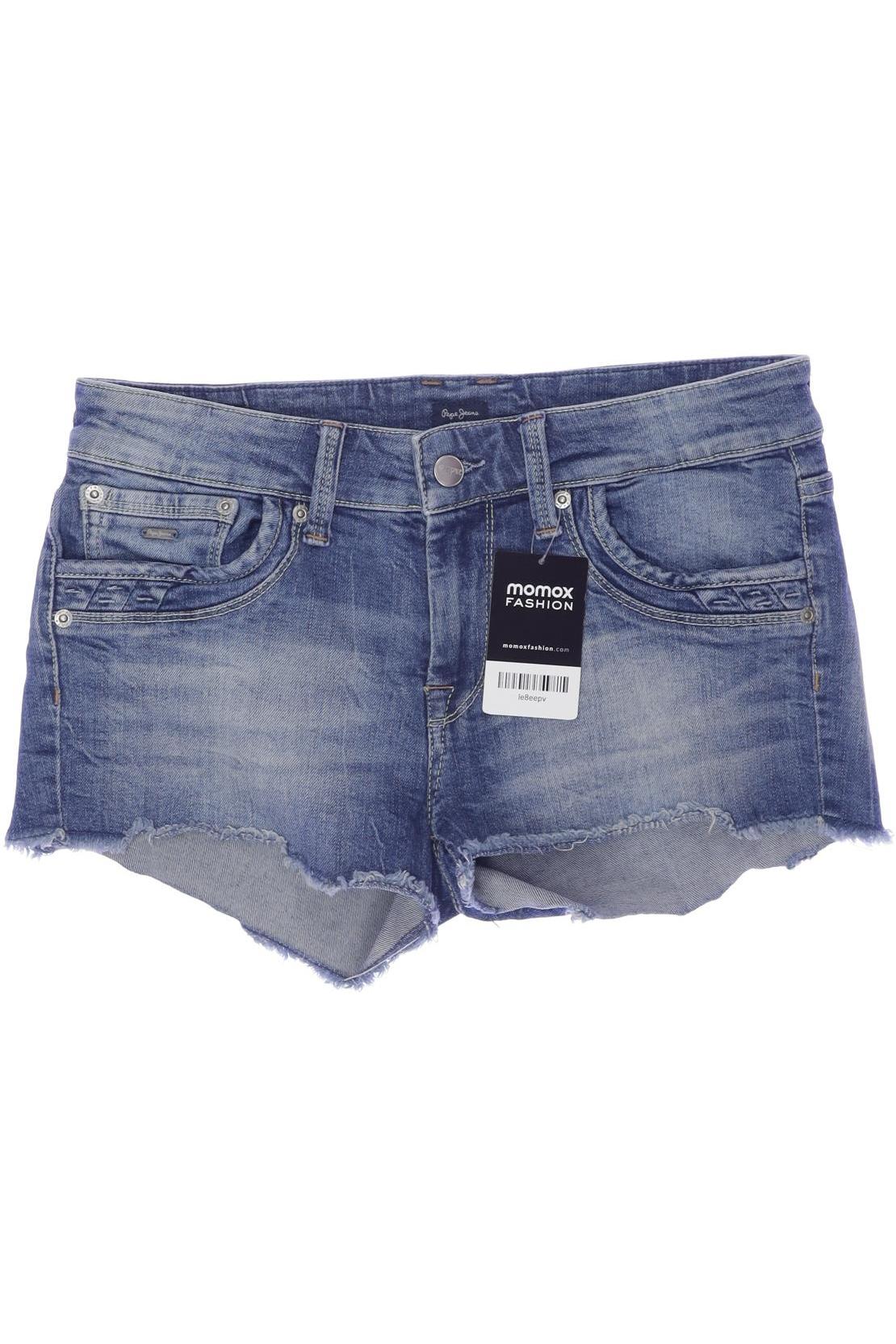 

Pepe Jeans Damen Shorts, blau, Gr. 31
