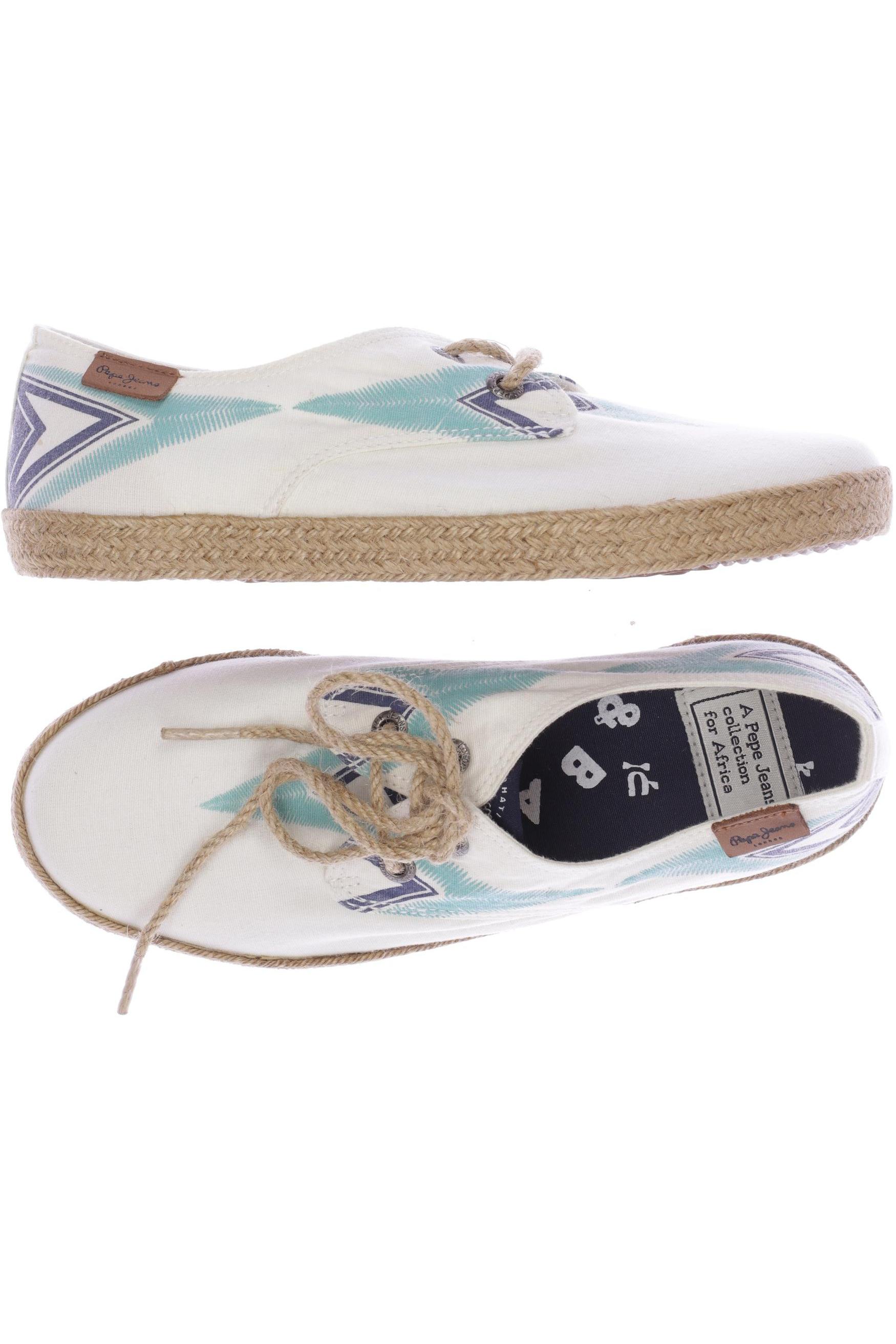 

Pepe Jeans Damen Halbschuh, weiß, Gr. 36