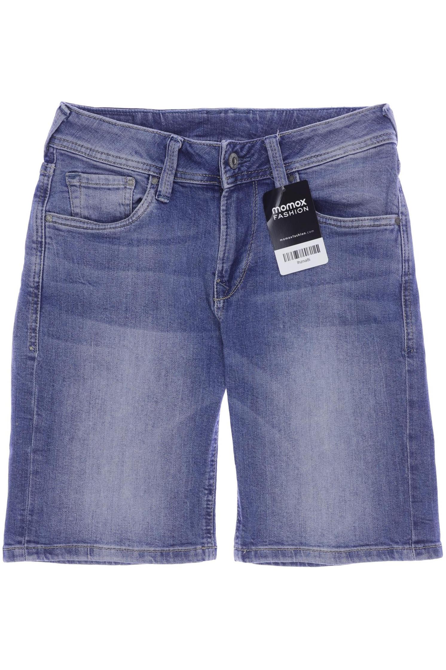 

Pepe Jeans Damen Shorts, blau, Gr. 34