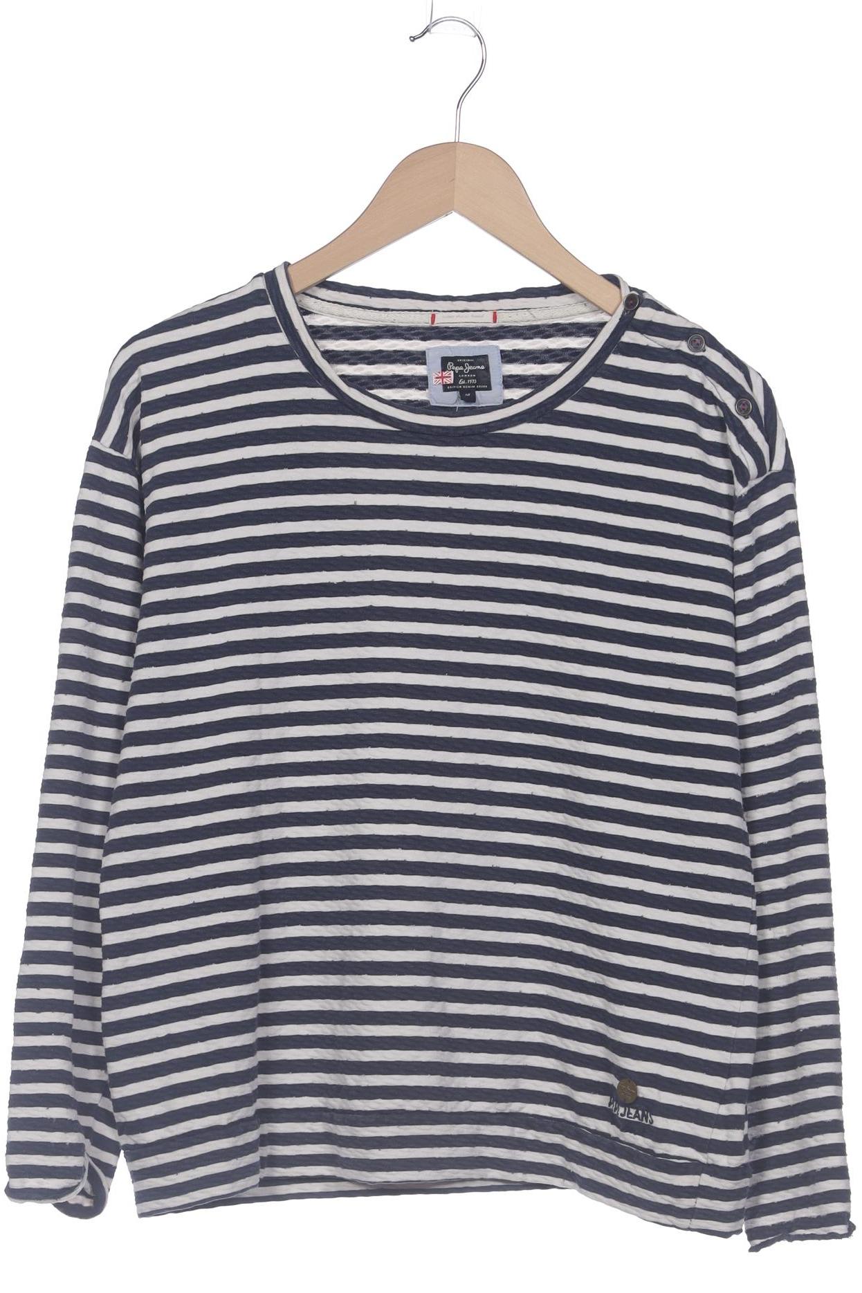 

Pepe Jeans Damen Langarmshirt, marineblau, Gr. 38