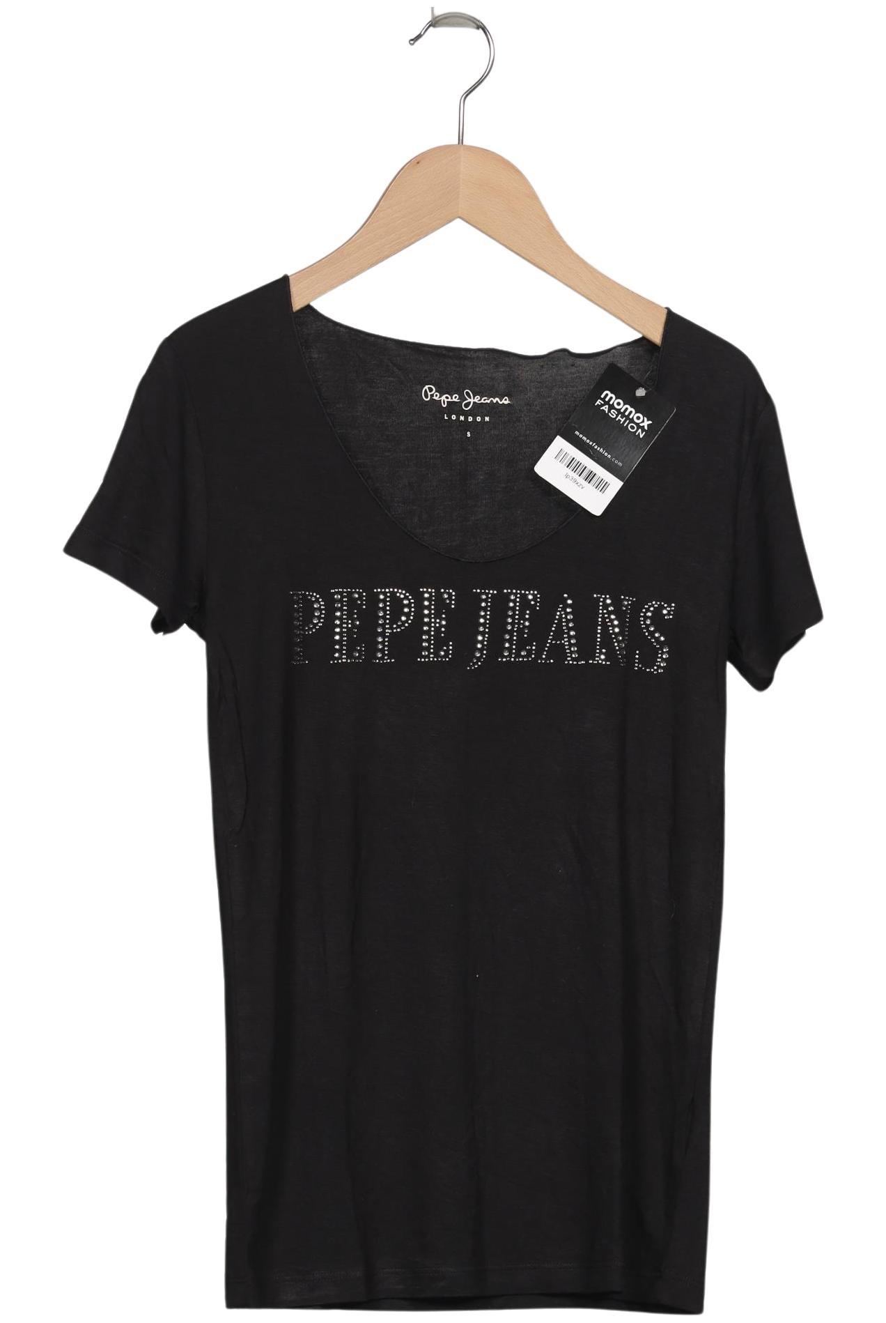 

Pepe Jeans Damen T-Shirt, schwarz, Gr. 36